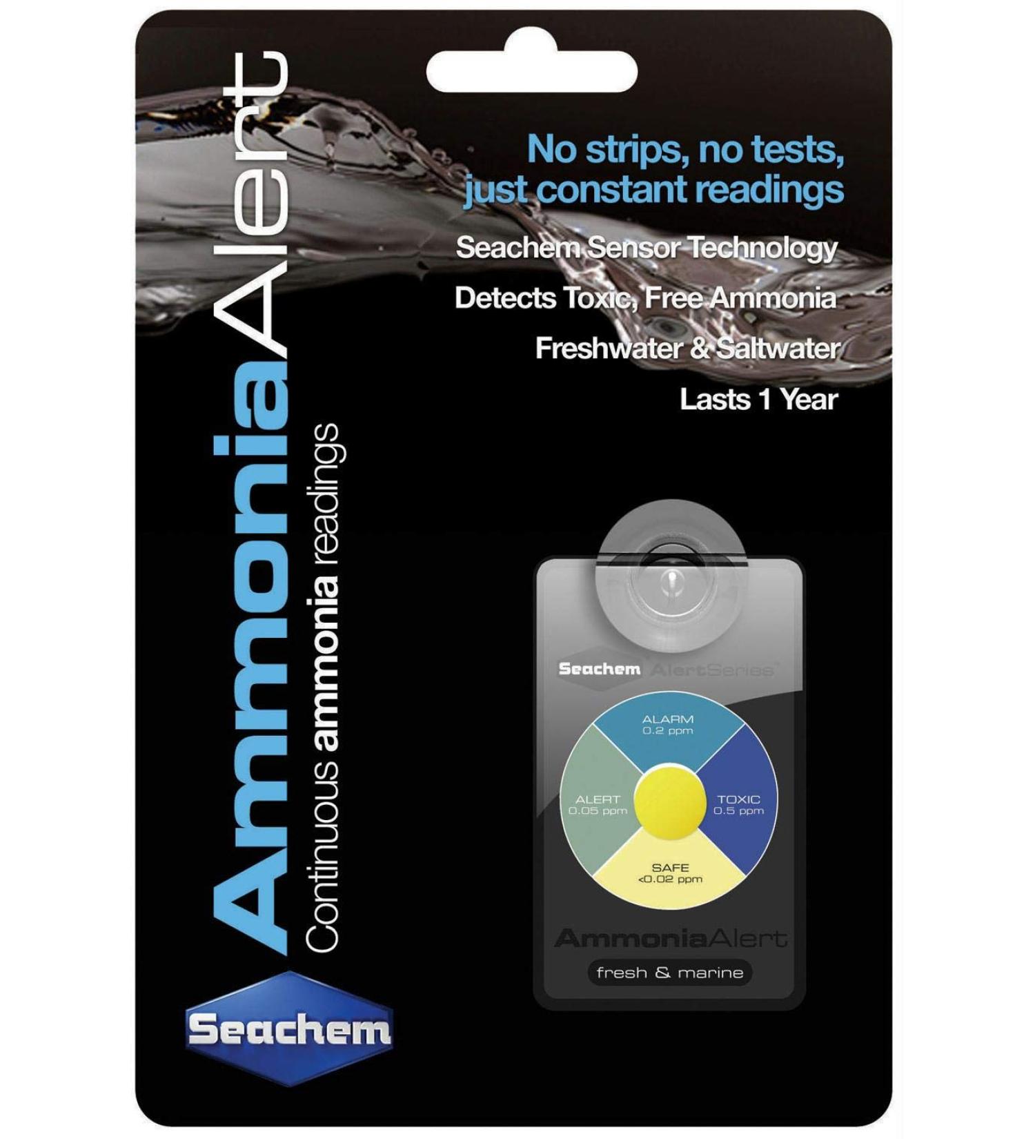 Seachem Laboratories Ammonia Alert 1 Year Monitor