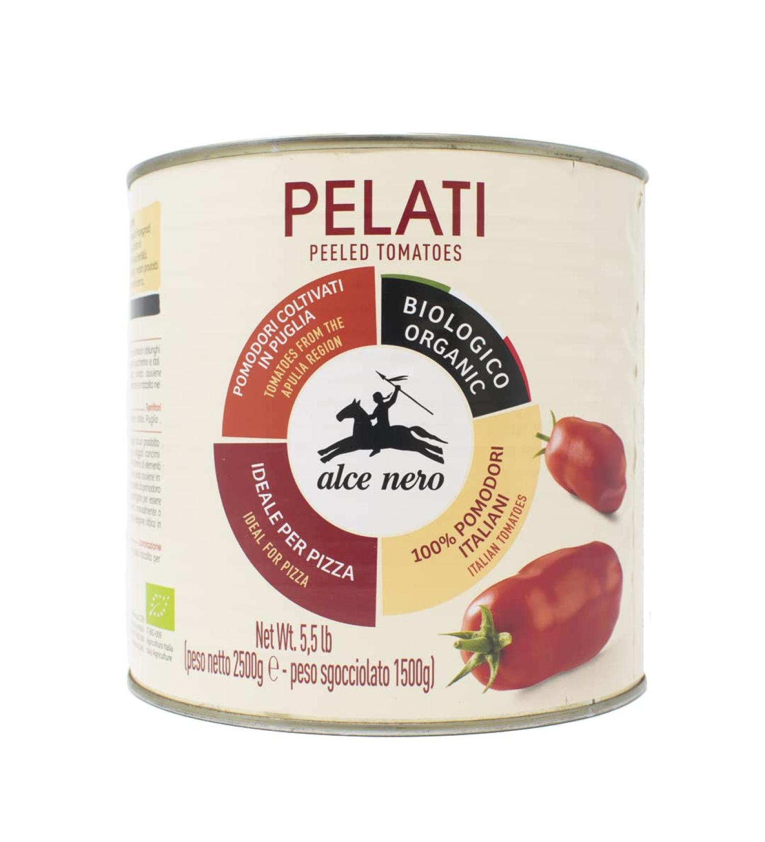 HORECA Alce Nero Organic Peeled Tomatoes 2.5 kg