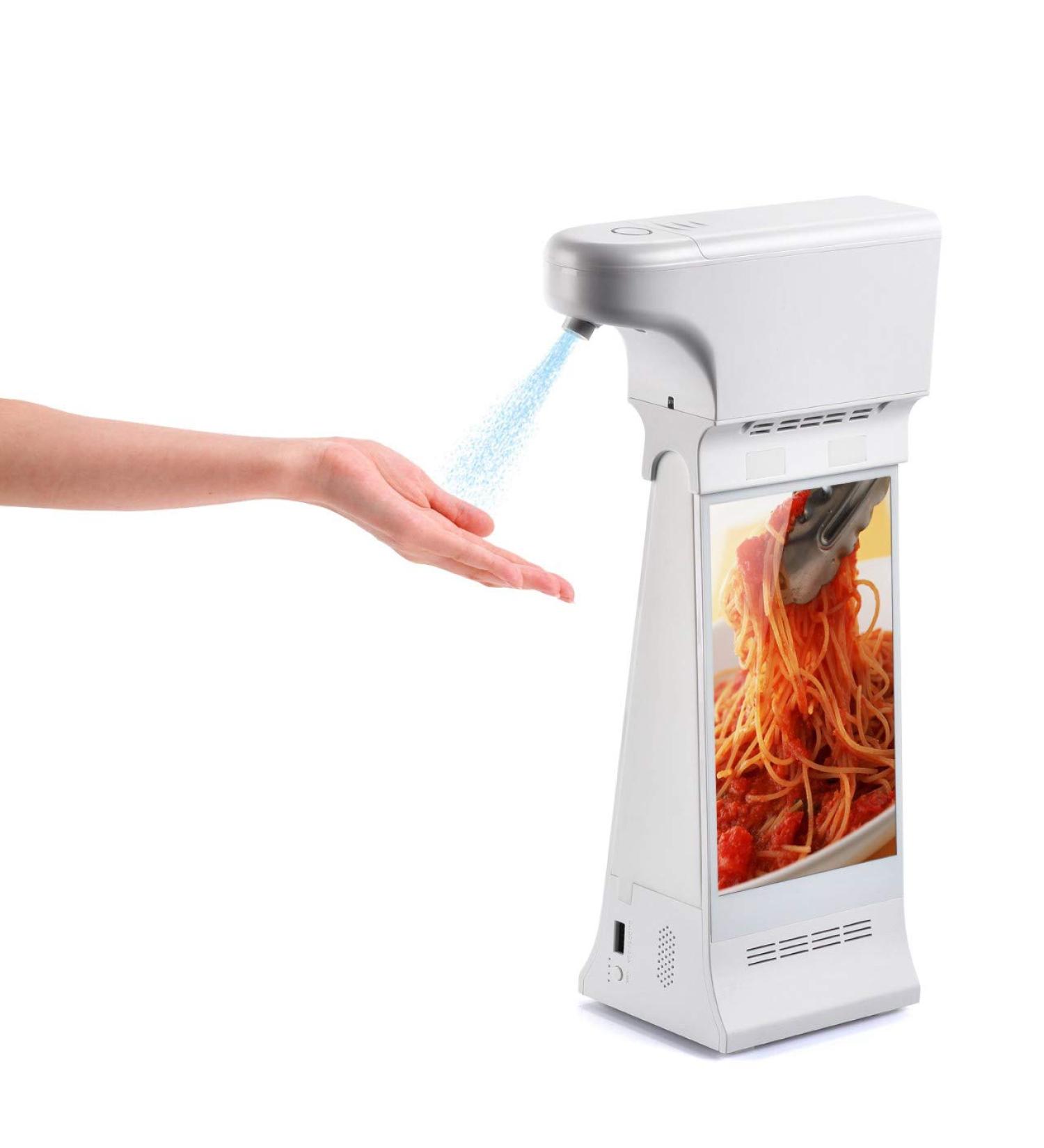 Android Tablet Food Ordering & Hand Sanitizer Kiosk | Advertisement Display - Buy Online on GoSupps.com