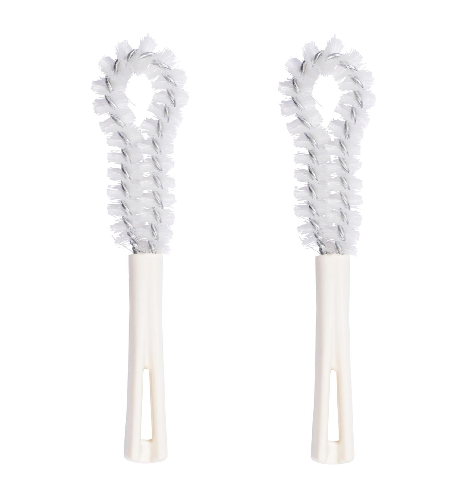 Fuller Brush tooth plate brush - soft hygienic denture cleaner - small and flexible cleaning tool for dentures and plates - oral hygiene for men and women (3 pieces) Pack of 2