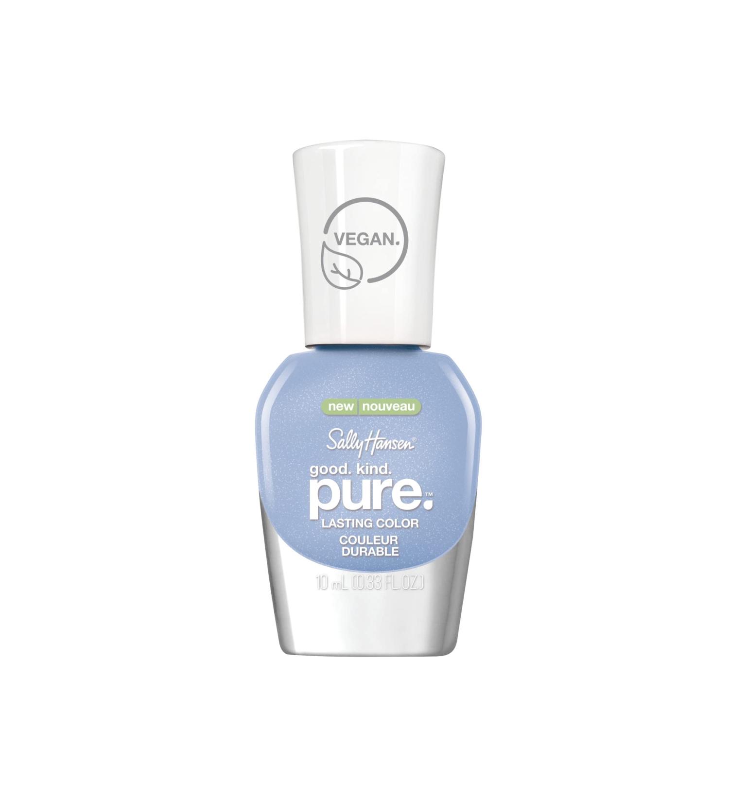Sally Hansen Good Kind Pure Vegan Nail Polish Crystal Blue 10ml - Buy Online Now - Buy Online on GoSupps.com