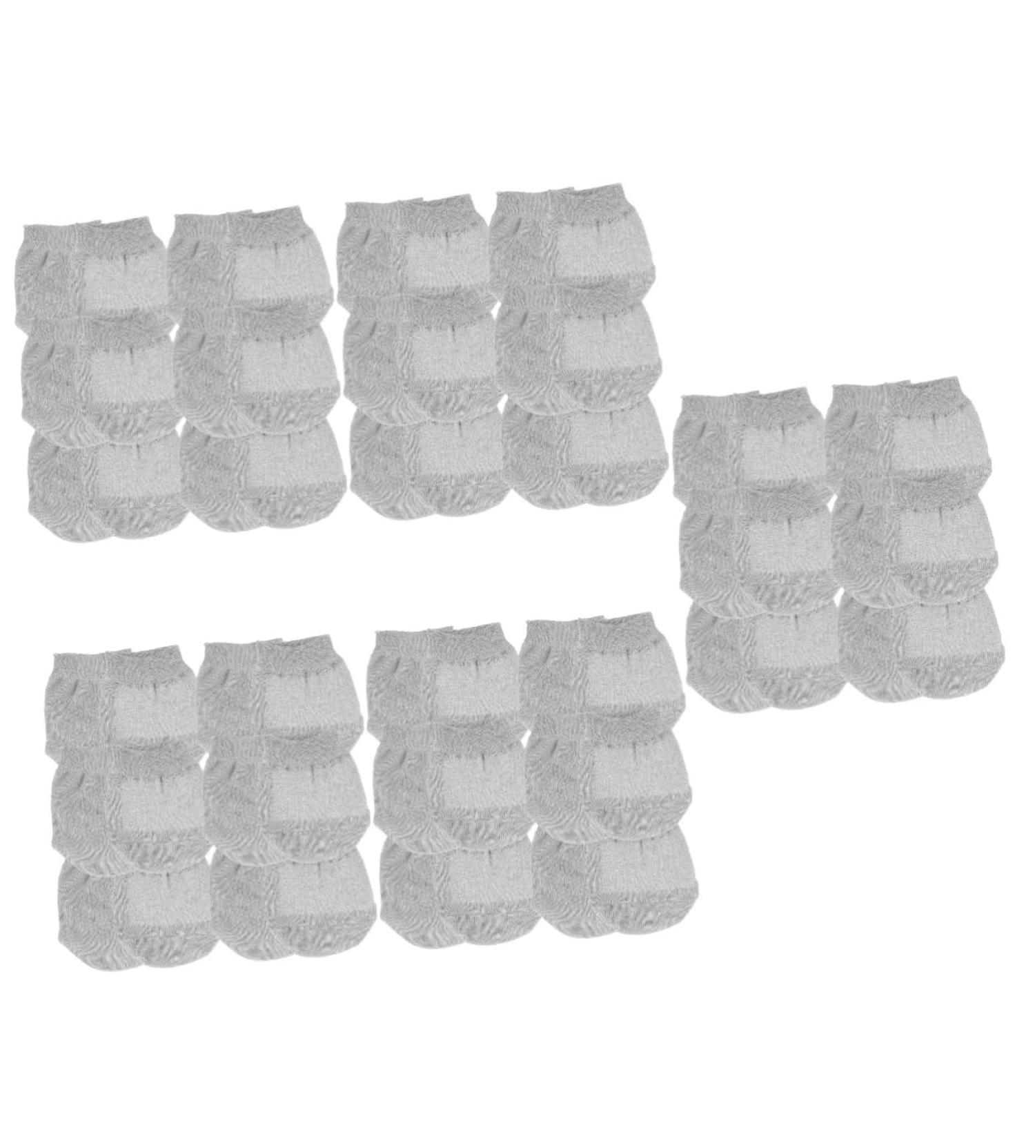 FOMIYES Women's Comfy No Show Liner Socks - 30 Pairs for Block Heels & High Heels | Non-Slip Cotton Socks - Buy Online on GoSupps.com