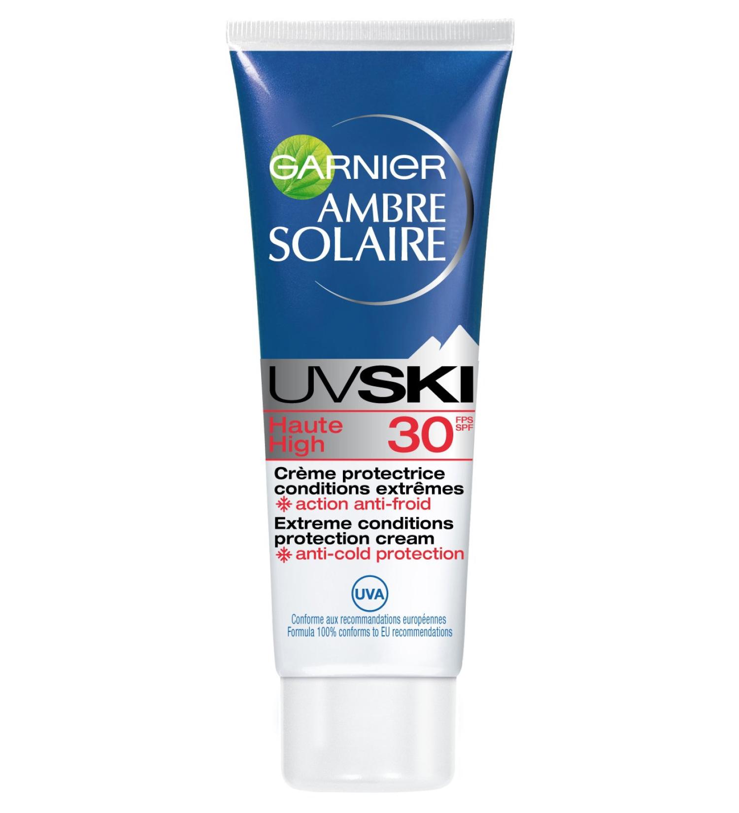 Garnier Ambre Solaire UV SKI Extreme Conditions Protection Cream for High Mountains - Buy Online on GoSupps.com