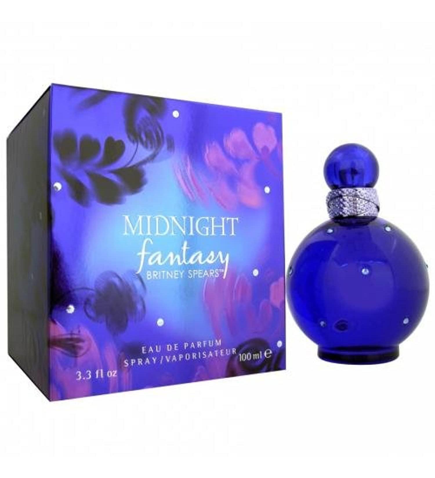 Fantasy Midnight Perfume By Britney Spears Eau De Parfum Spray Perfume for Women 3.4 oz Eau De Parfum Spray stylish