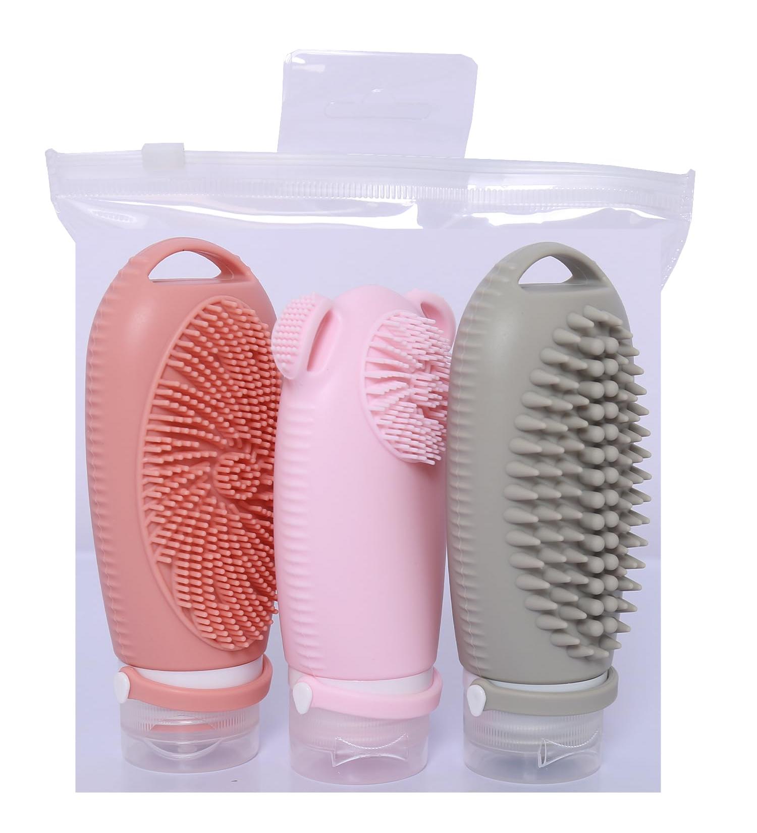 Travel Bottles for Toiletries - Leakproof TSA Approved Multi-functional Travel Essentials with Toiletry Bag - Buy Online on GoSupps.com