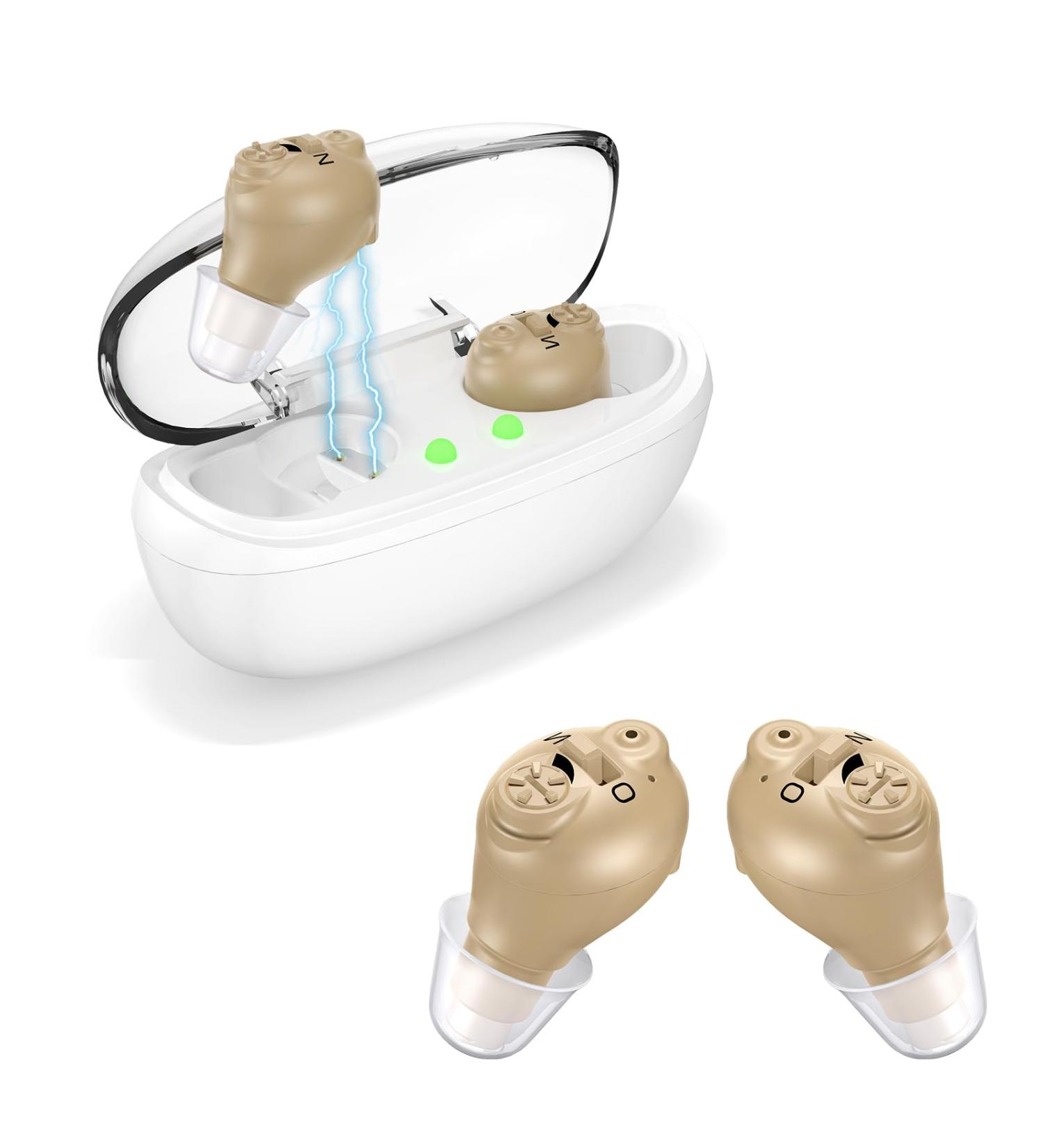 Mini Rechargeable Sound amplifier with Noise Cancellingfor Seniors Into Ear With USB charging G17S - Buy Online on GoSupps.com