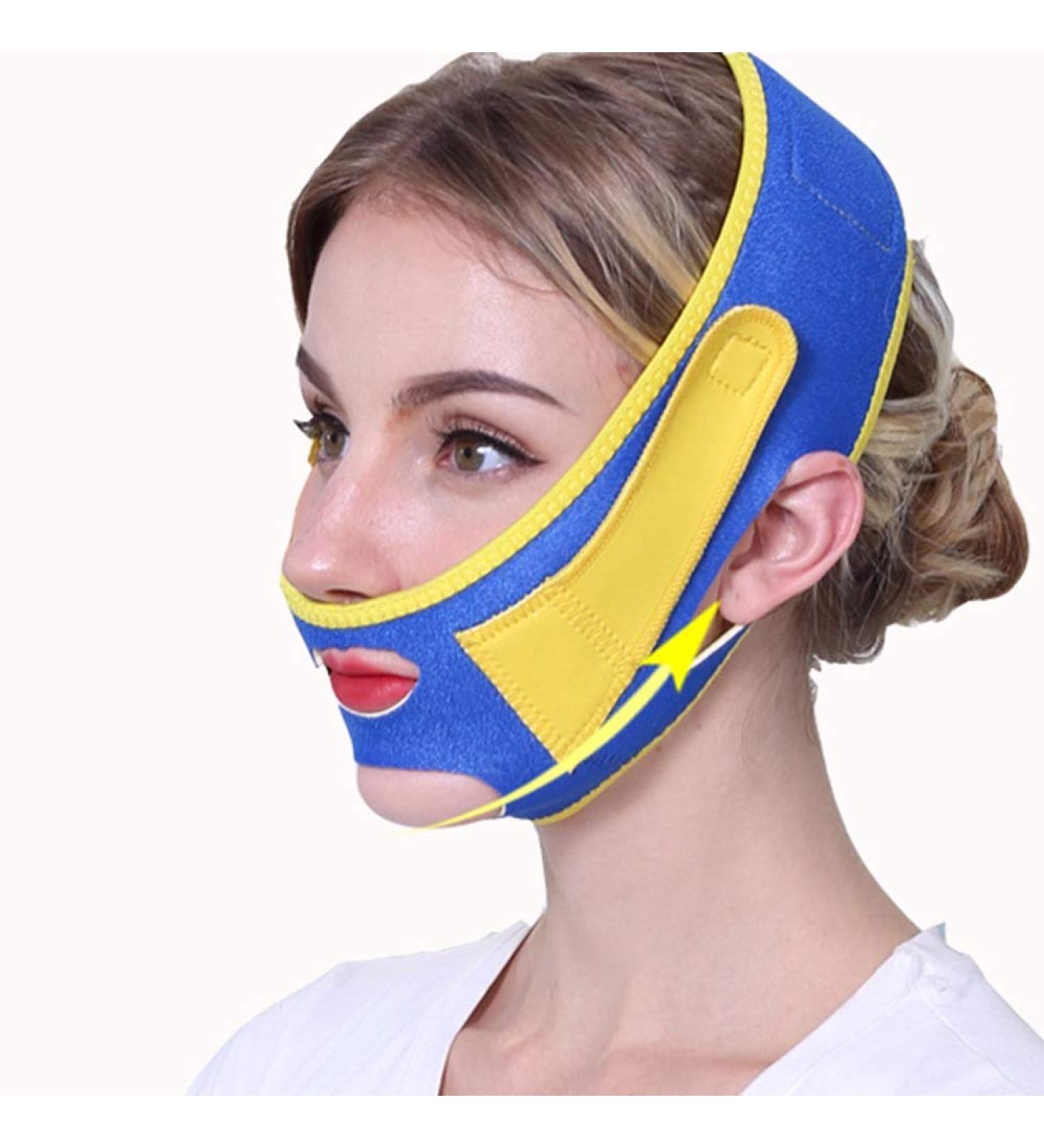 Thin Facial Belt | Enhance Your Sleep & Lift Double Chin | V-Facial Artifact for Women - Buy Online on GoSupps.com