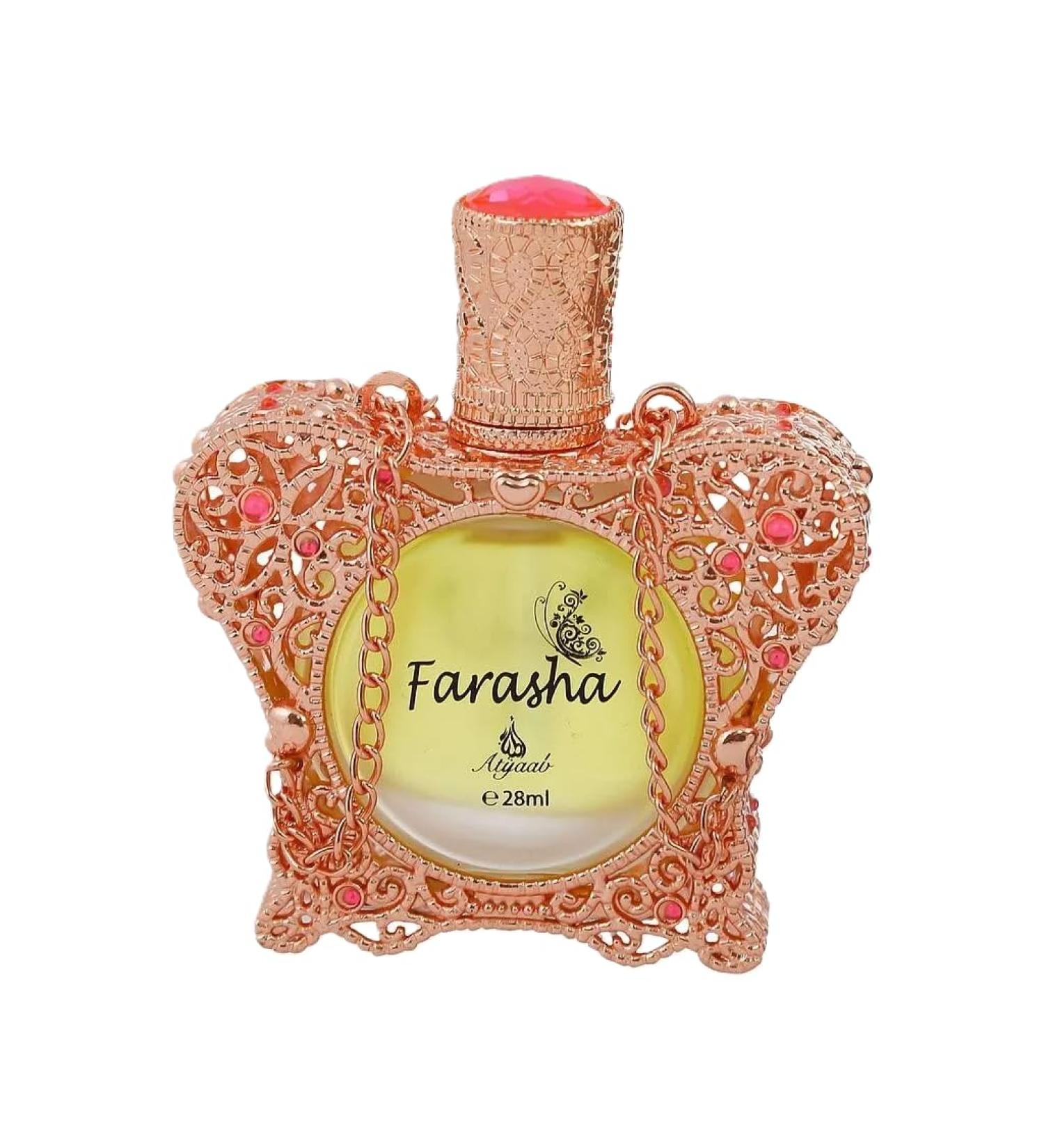 KHADLAJ PERFUMES Farasha Atyaab Concentrated Perfume Oil for Unisex 0.9 Ounce