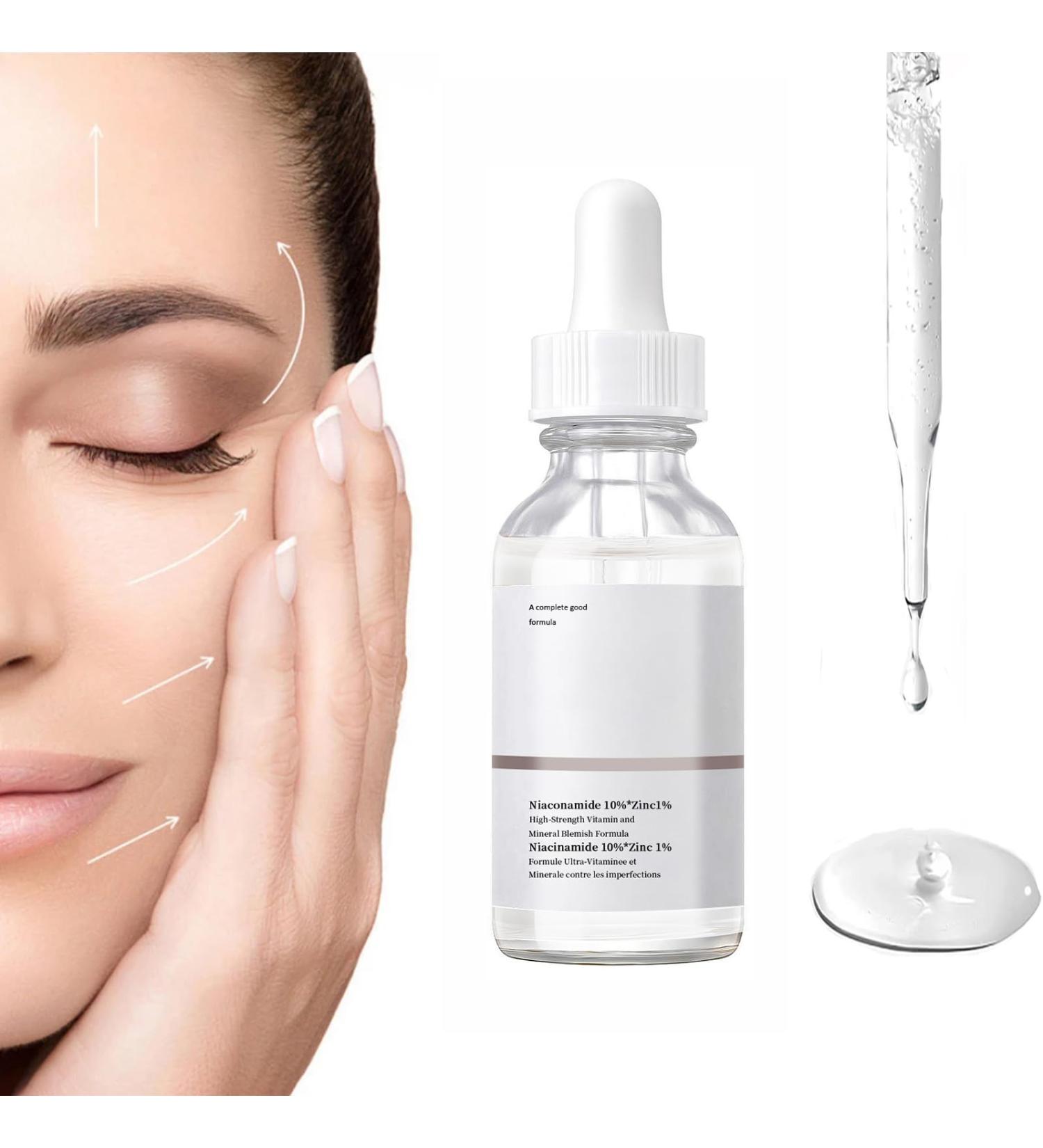 Niacinamide Serum for Face - 10% Niacinamide + 1% Zinc | Best Acne Treatment - 30ML - Buy Online on GoSupps.com
