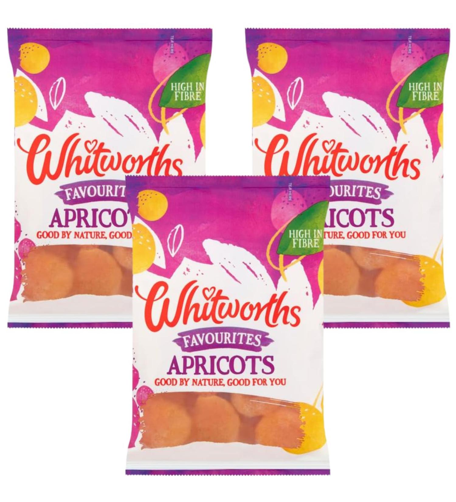 Dried Fruit Bundle With Whitworths Favourites Apricots 130g (3 Pack)