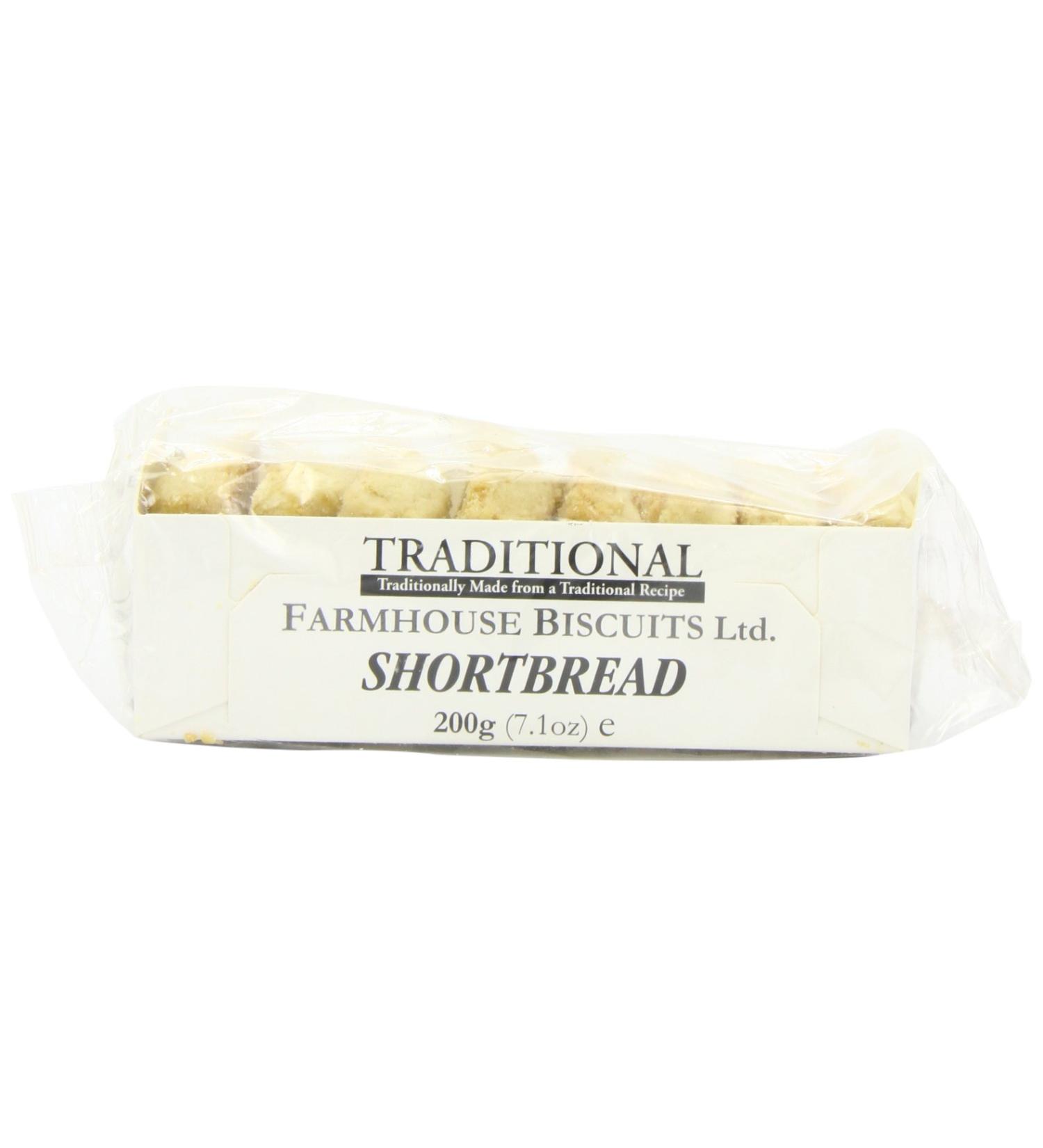 Farmhouse Biscuits Shortbread Square Block 200 g