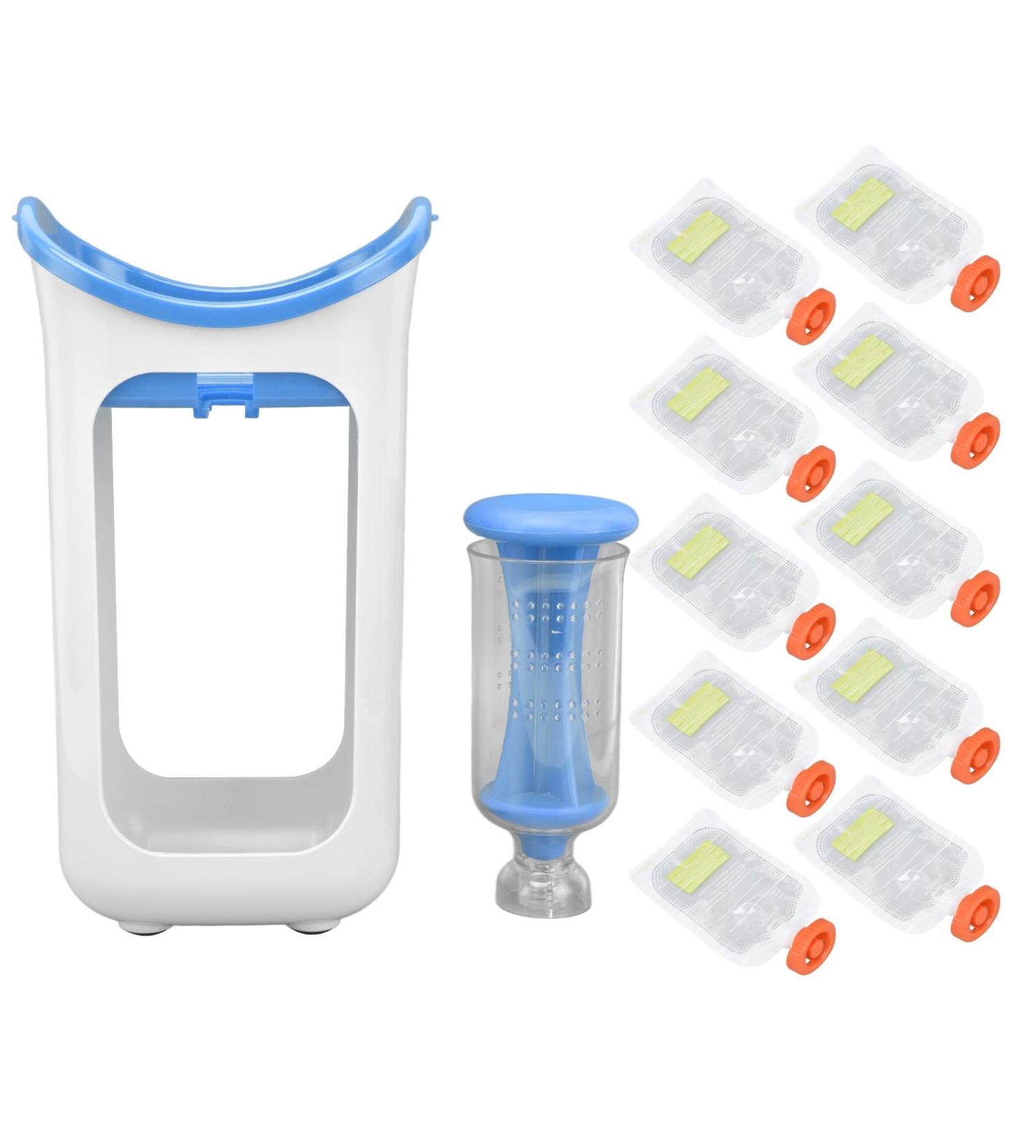 Baby Food Blender: Easy to Clean, High Efficiency, Safe & Healthy (Blue) - Perfect for Home, School, and Camping - Buy Online on GoSupps.com