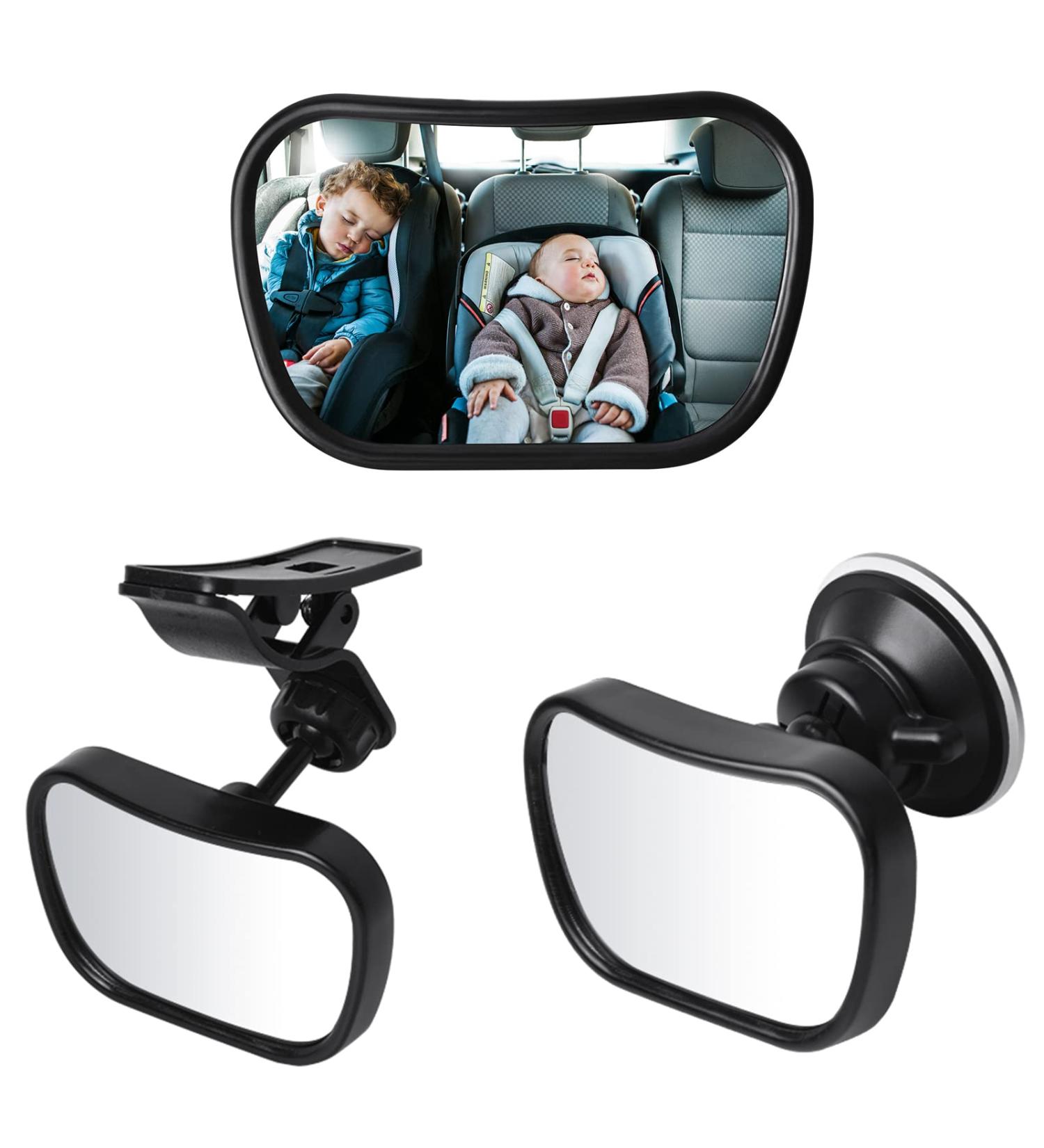 360 Baby Car Rearview Mirror - Safe Back Seat Monitoring for Infants | Shop Now - Buy Online on GoSupps.com