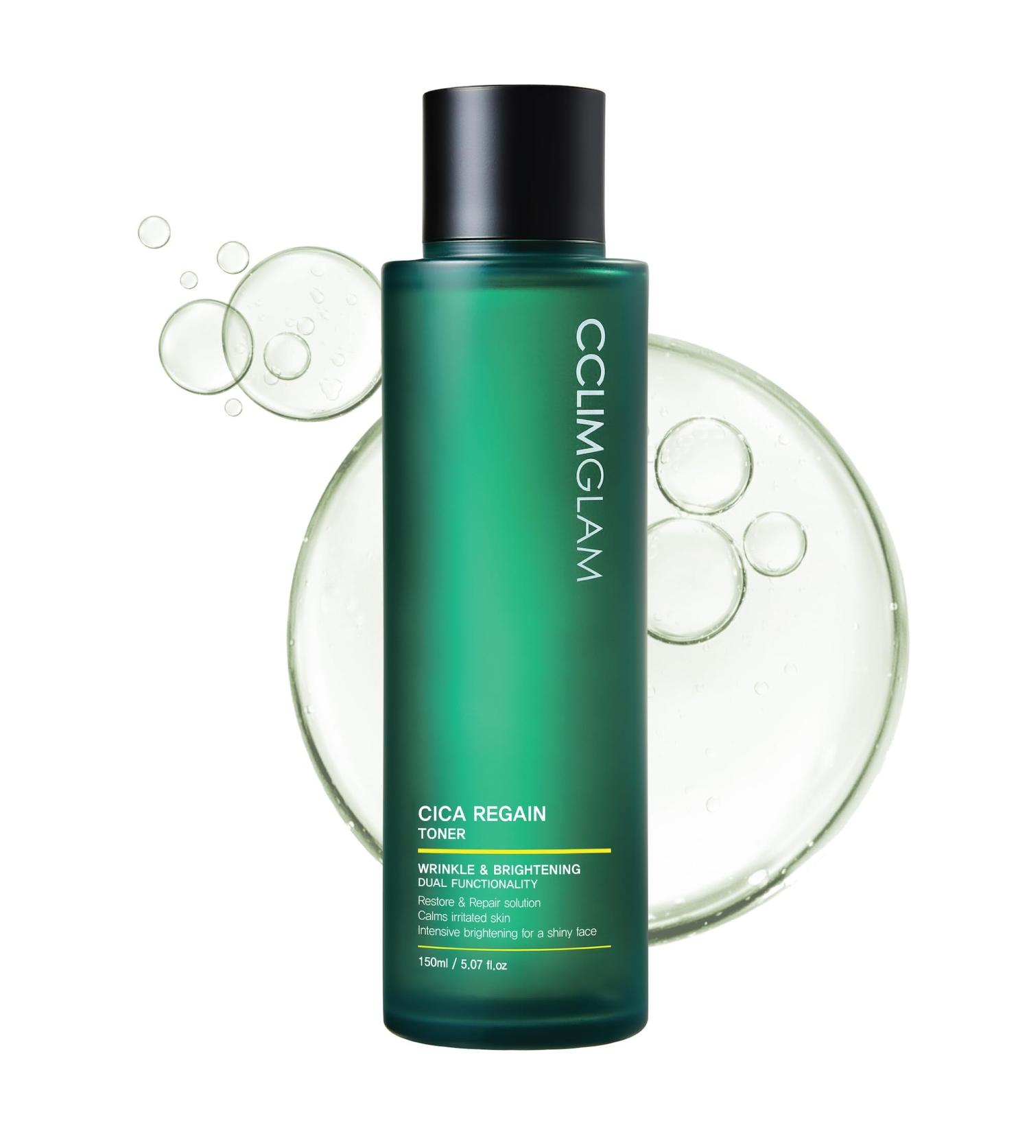 CICA Regain Toner 150ml - Vegan Astringent for Sensitive Skin | Korean Clean Beauty Toner - Buy Online on GoSupps.com