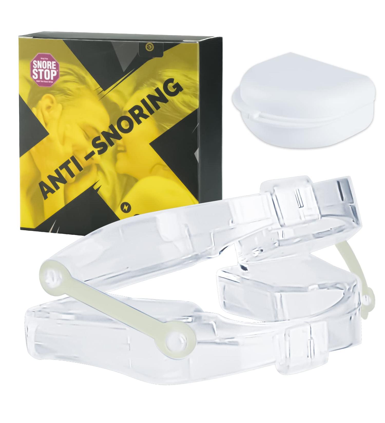 10mm Adjustable Anti Snoring Device - Jaw Positioning Solution for Better Sleep - Buy Online on GoSupps.com