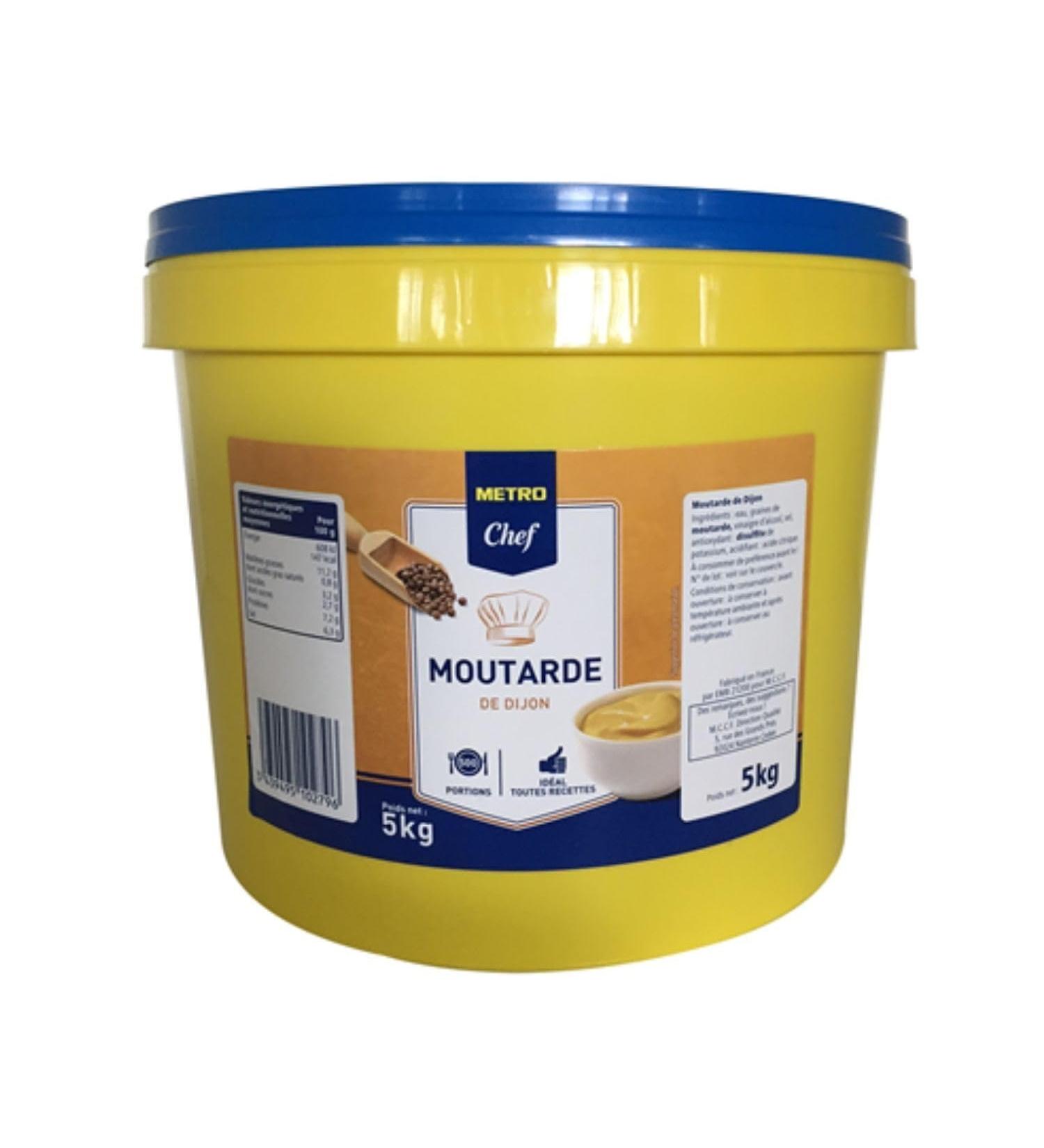 Dijon Mustard 4kg METRO Chef