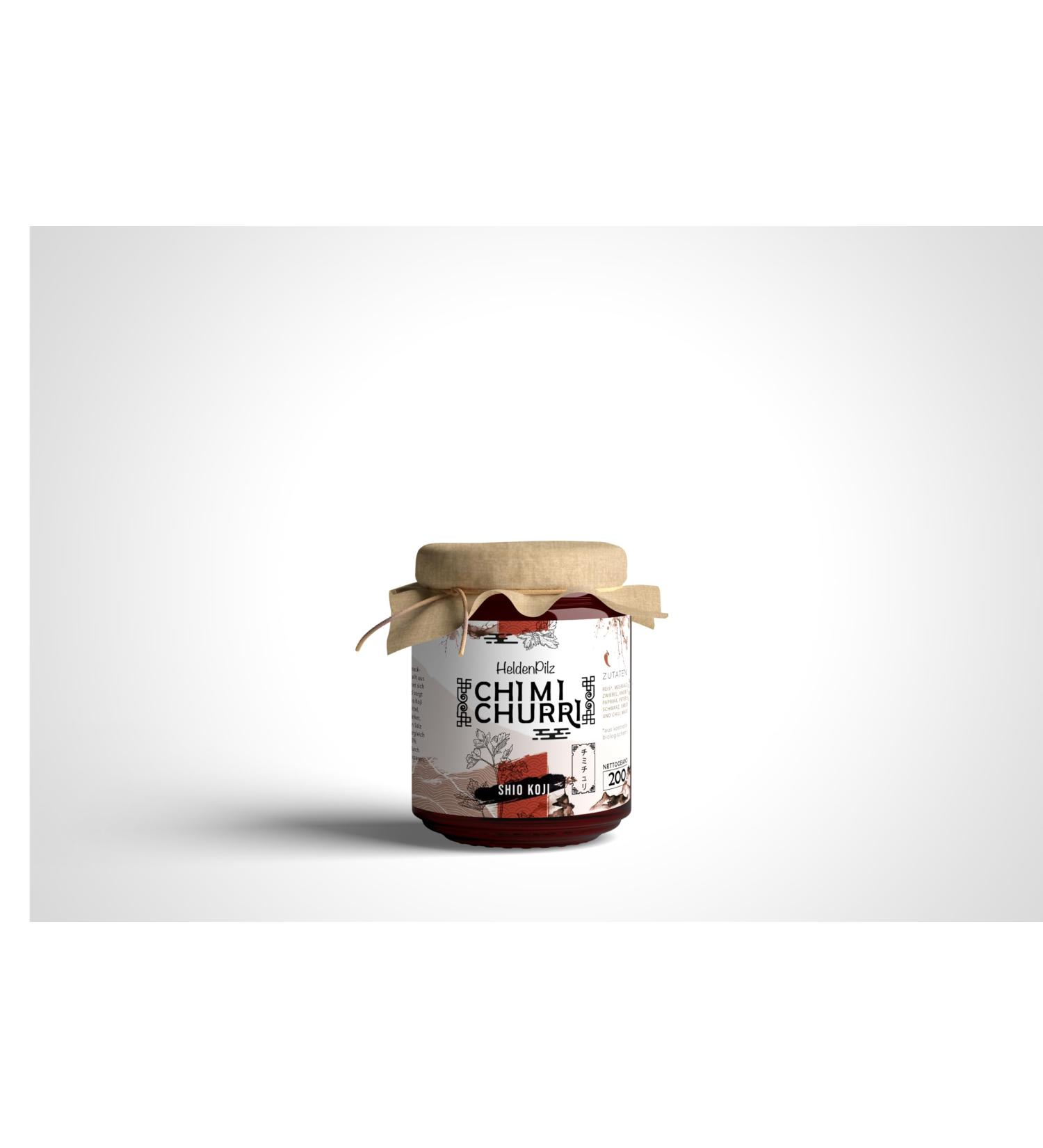 Helden Mazilz |Bio Shio Koji - salty marinade |universal culinary miracle cure100% naturally fermented lively (unpasteurized) vegan (Shio K. - Chimichurri)