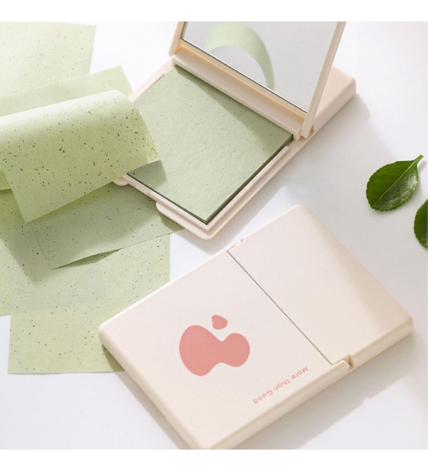 BLSYHDH Oil Blotting Tissue with Mirror Facial Oil Absorbent Tissue for Women Portable Oil Blotting Tissue Face Oil Removal Lightweight Comfortable Suitable for Parties Office Activities - Buy Online on GoSupps.com