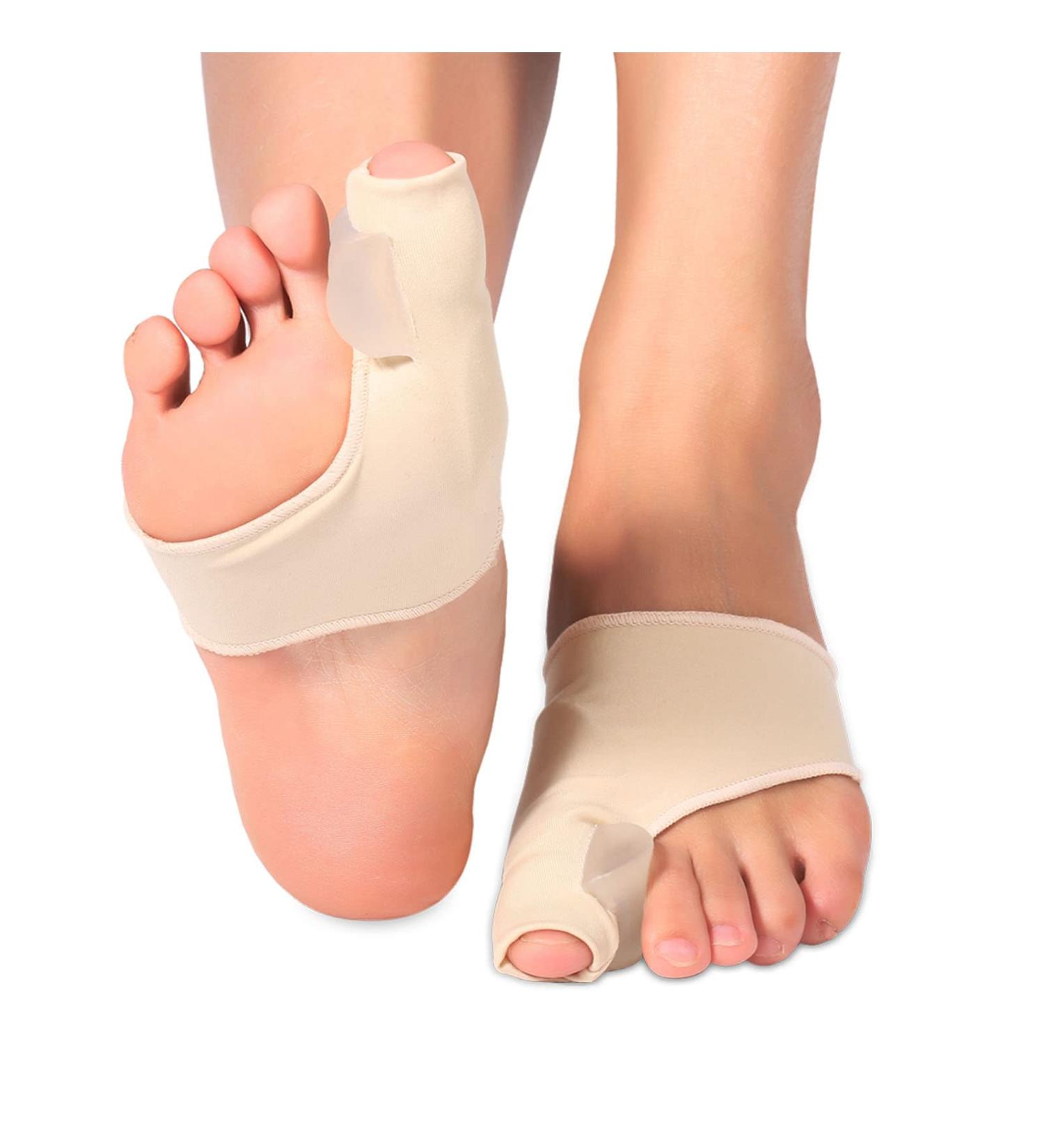 YEmirth Bunion Corrector - Ultra-Thin Big Toe Separator for Men & Women - Bunion Splint for Relief & Correction - Toe Straightener Bunion Socks - Buy Online on GoSupps.com