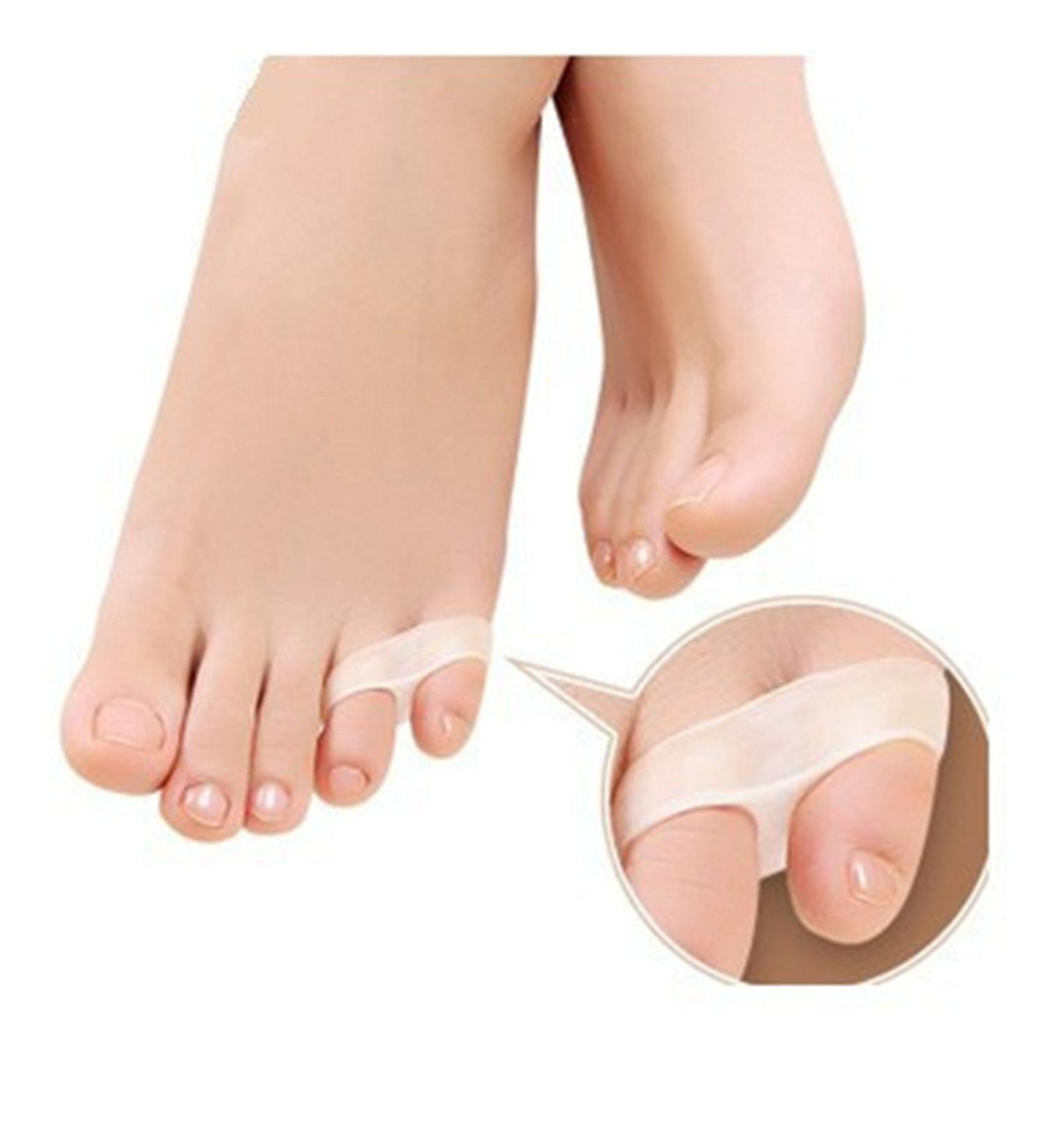 Jiahao Gel Orthotics Bunion Separator - Tail Toe Straightener & Toe Stretchers - 1 Pair for Pain Relief & Comfort - Buy Online on GoSupps.com