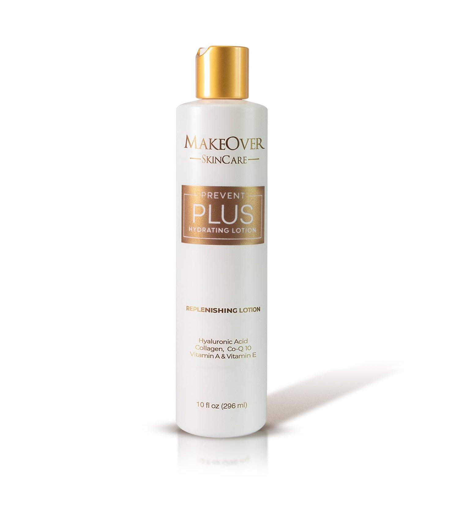 MakeOver SkinCare Prevent Plus Hydrating Lotion - Stretch Marks & Scar Prevention with Vitamin A E CoQ10 Hyaluronic Acid & Collagen - 1.0 Fl Oz - Buy Online on GoSupps.com