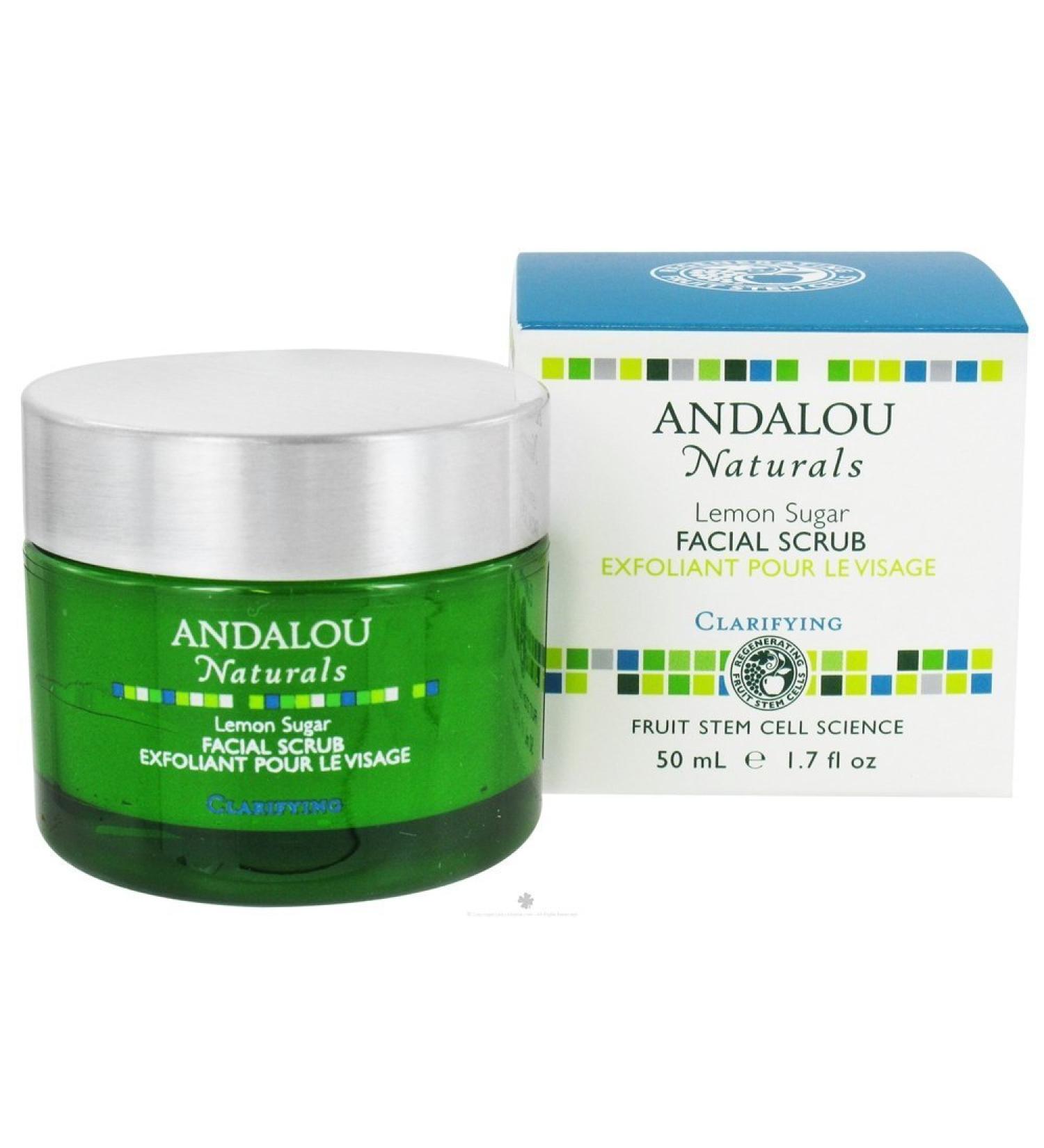 Andalou Naturals Face Scrub Lemon Sugar