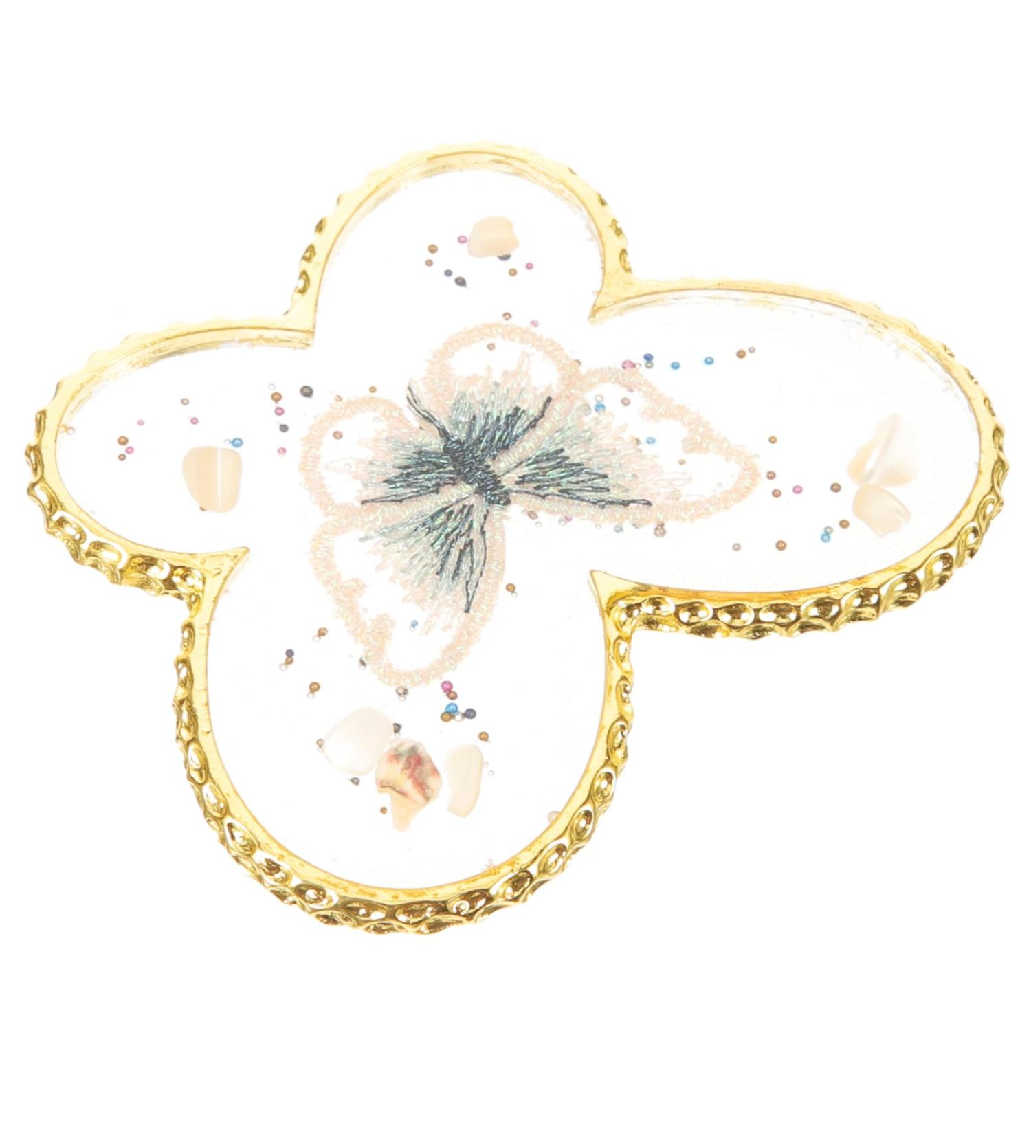  HONMEET Nail Polish Mixing Pallet Manicure Color Mixing Palette Display Nail Art Palette (Butterfly Shape) - Buy Online on GoSupps.com