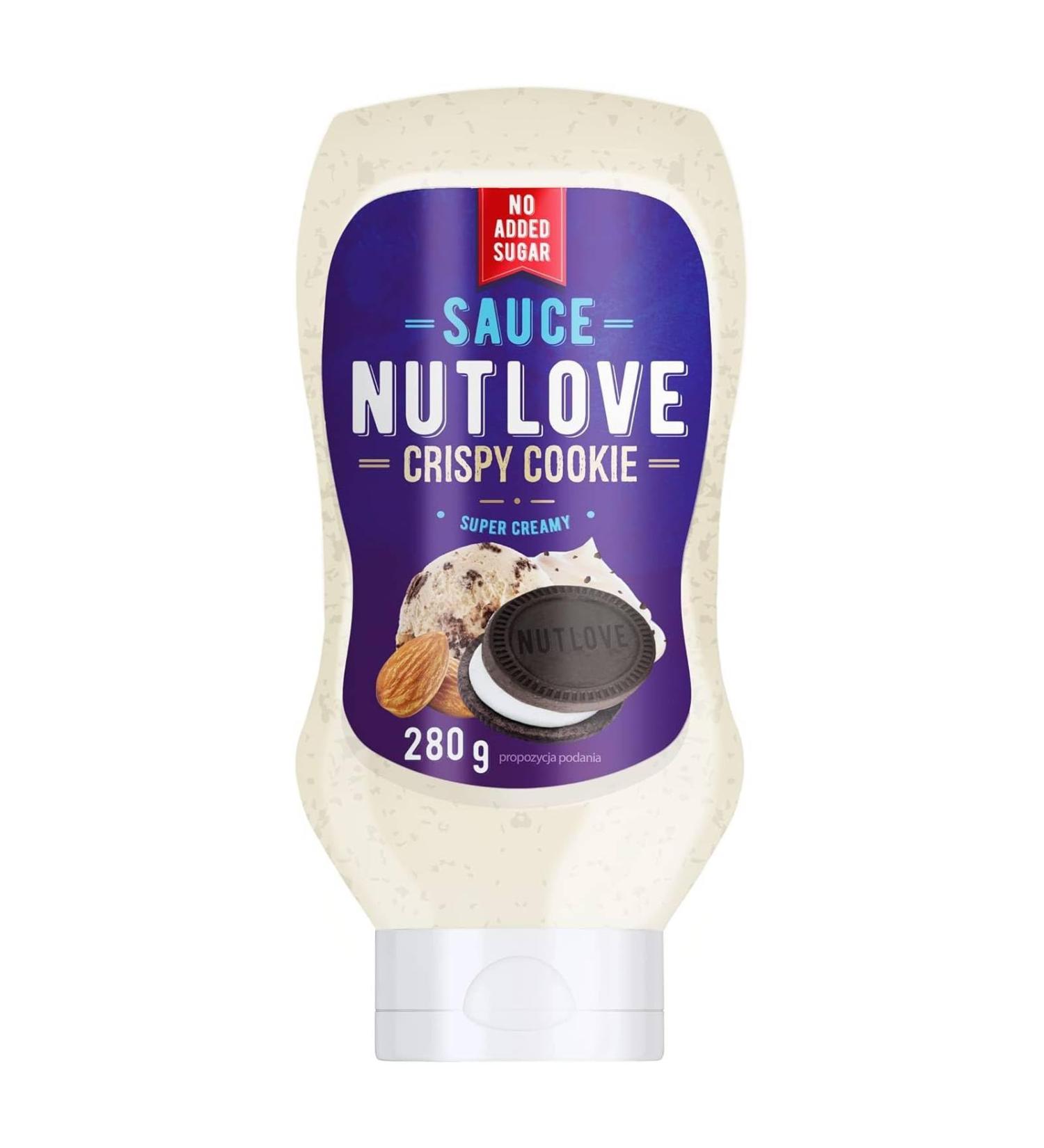 Allnutrition Nutlove Sauce Crispy Cookie - 280ml - Buy Online on GoSupps.com