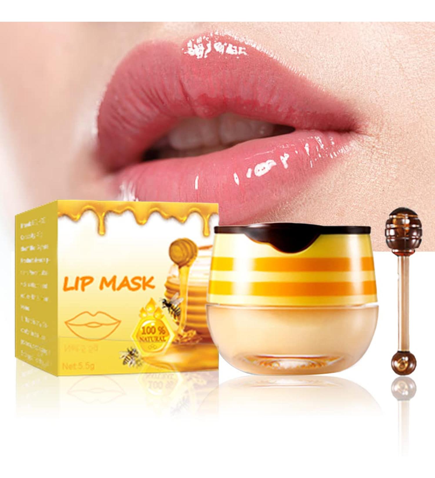 Bee Balm Lip Honey Pot - Nourishing Lip Care with Honey & Propolis for Moisturizing & Preventing Cracked Lips - Buy Online on GoSupps.com