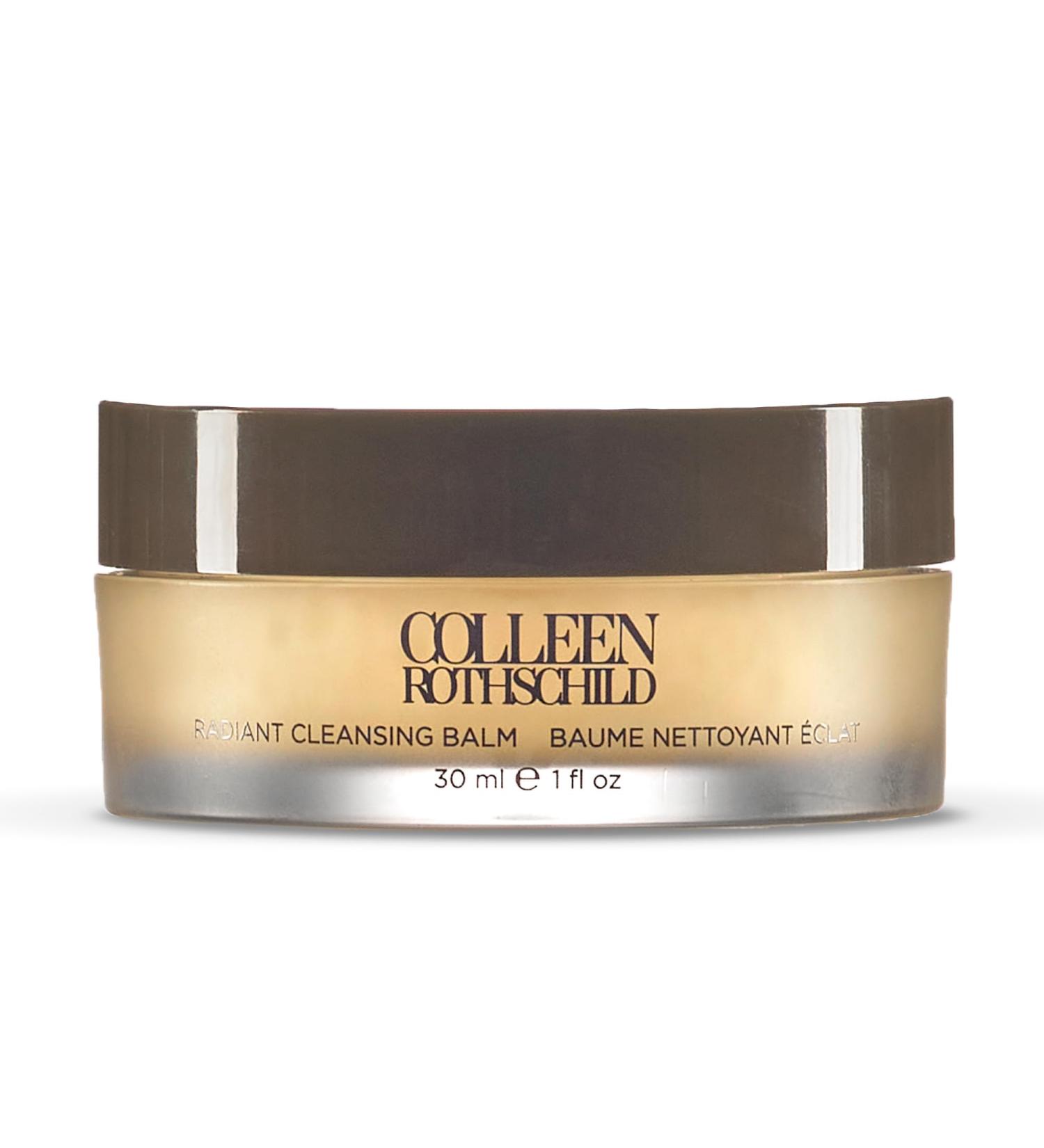 COLLEEN ROTHSCHILD Mini Radiant Cleansing Balm - Deep Cleanse Soothes Skin Removes Makeup Restores Luminosity Hydration & Calm (1 fl oz - Buy Online on GoSupps.com
