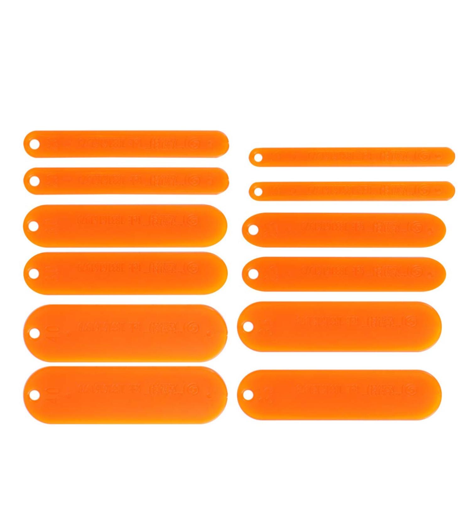 BESPORTBLE 12pcs Fishing Netting Needle Shuttle - Plastic Fish Net Repair Tools for Fisherman - Weaving, Sewing, Knitting Home Supplies - Buy Online on GoSupps.com