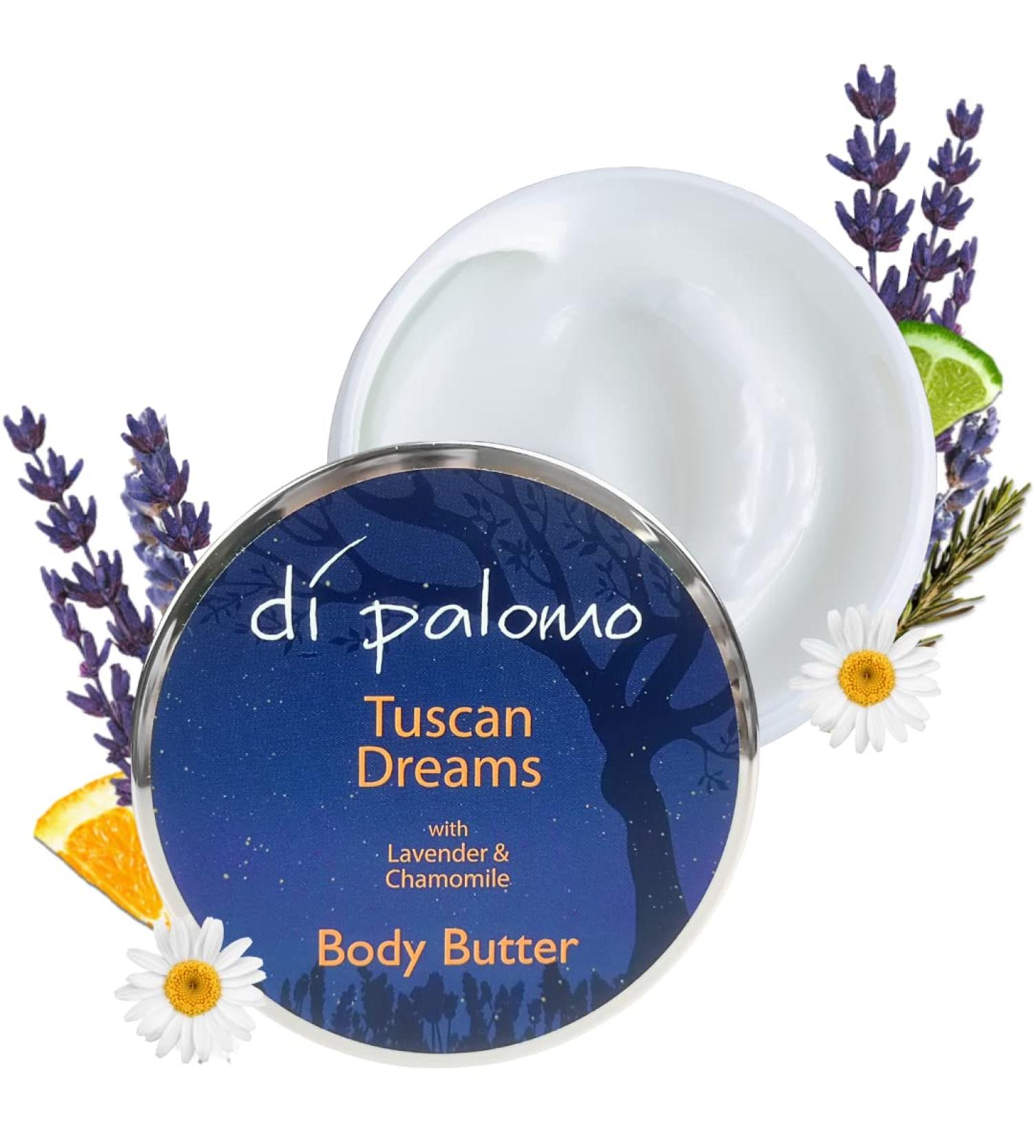 Di Palomo Tuscan Dreams Body Butter 200ml - Luxurious Shea Butter Moisturizer for Women - Nourishing Body Lotion & Cream - Buy Online on GoSupps.com