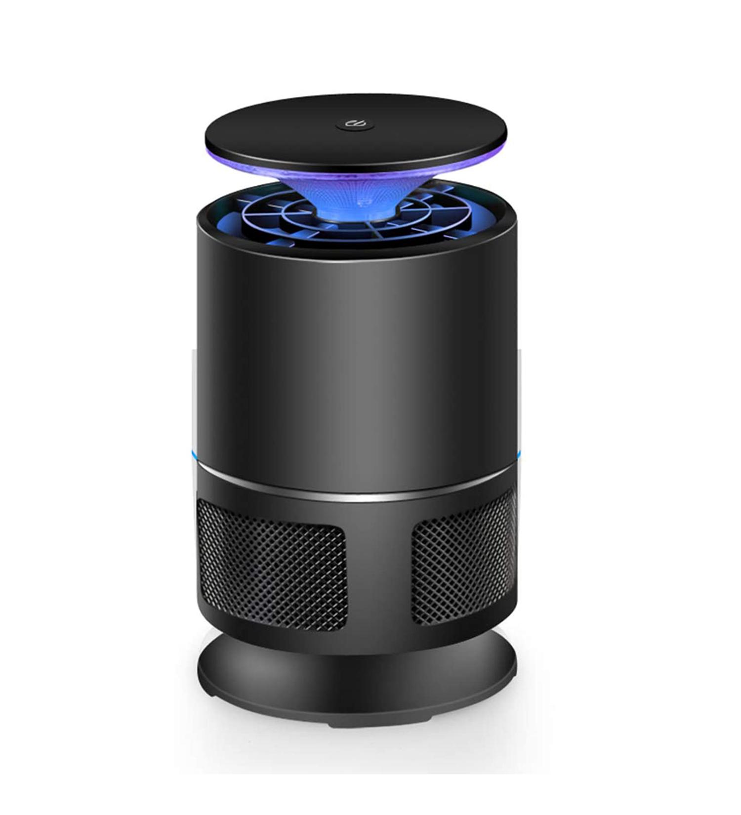 Household Mosquito Zapper Electronic Bug Zapper Trap Mosquito Tornado Trap Non-Toxic Bedroom for Babies and Pregnant Women USB Power Black - Buy Online on GoSupps.com