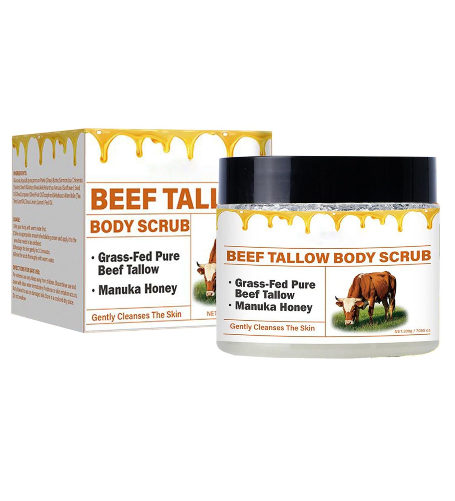  G n rique Body Scrub Skin Exfoliator 200g Natural Brightening Formula with Moisturizing Effect Gentle Cleaning Product for Women Home Travel Daily Skincares Routine 2.76x2.76x2.36 inch - Buy Online on GoSupps.com