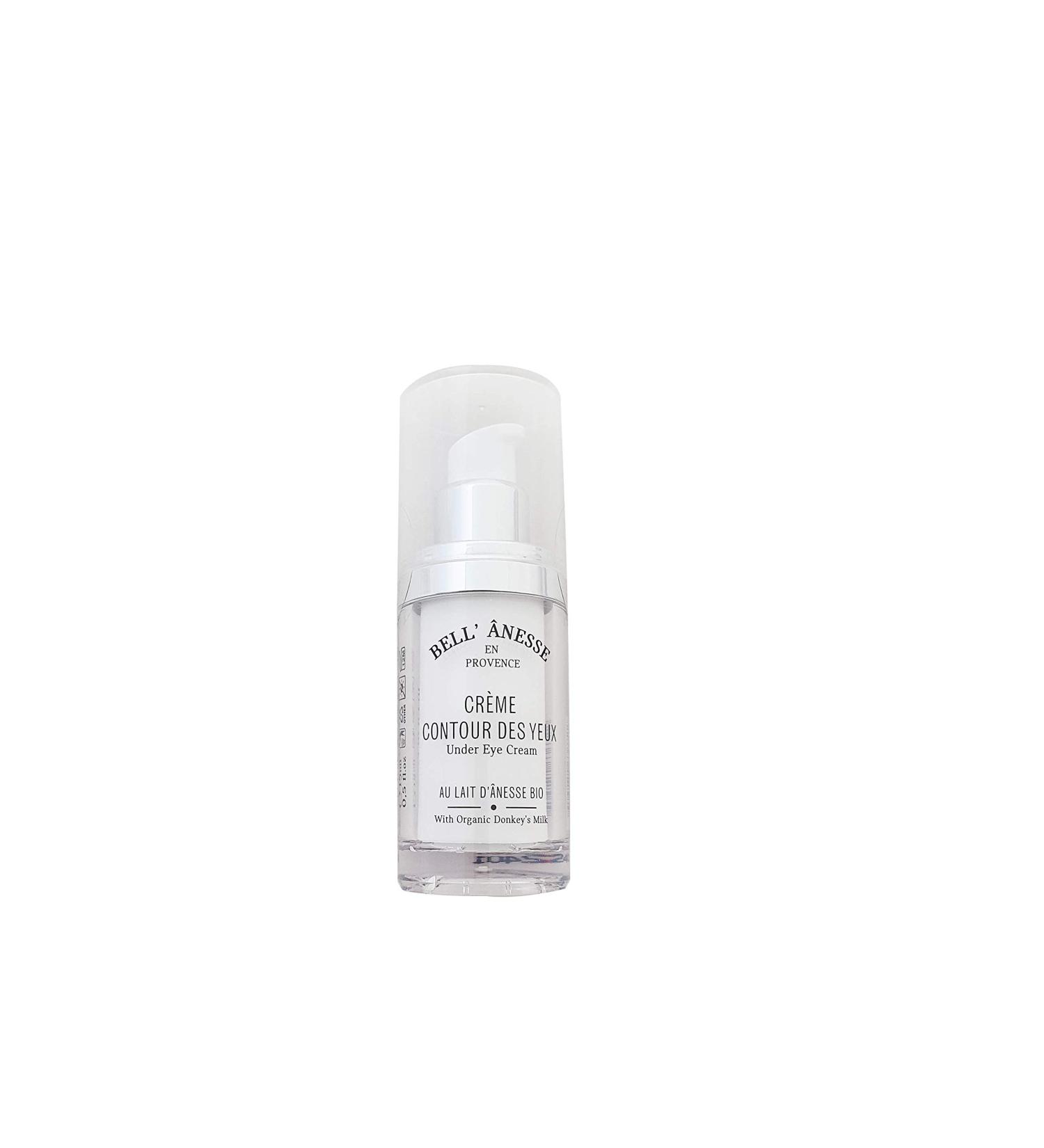 Grenadine Boutique - La Bell' Anesse - Eye Contour Cream with Organic Donkey Milk - 15ml bottle - Provence Nature Label