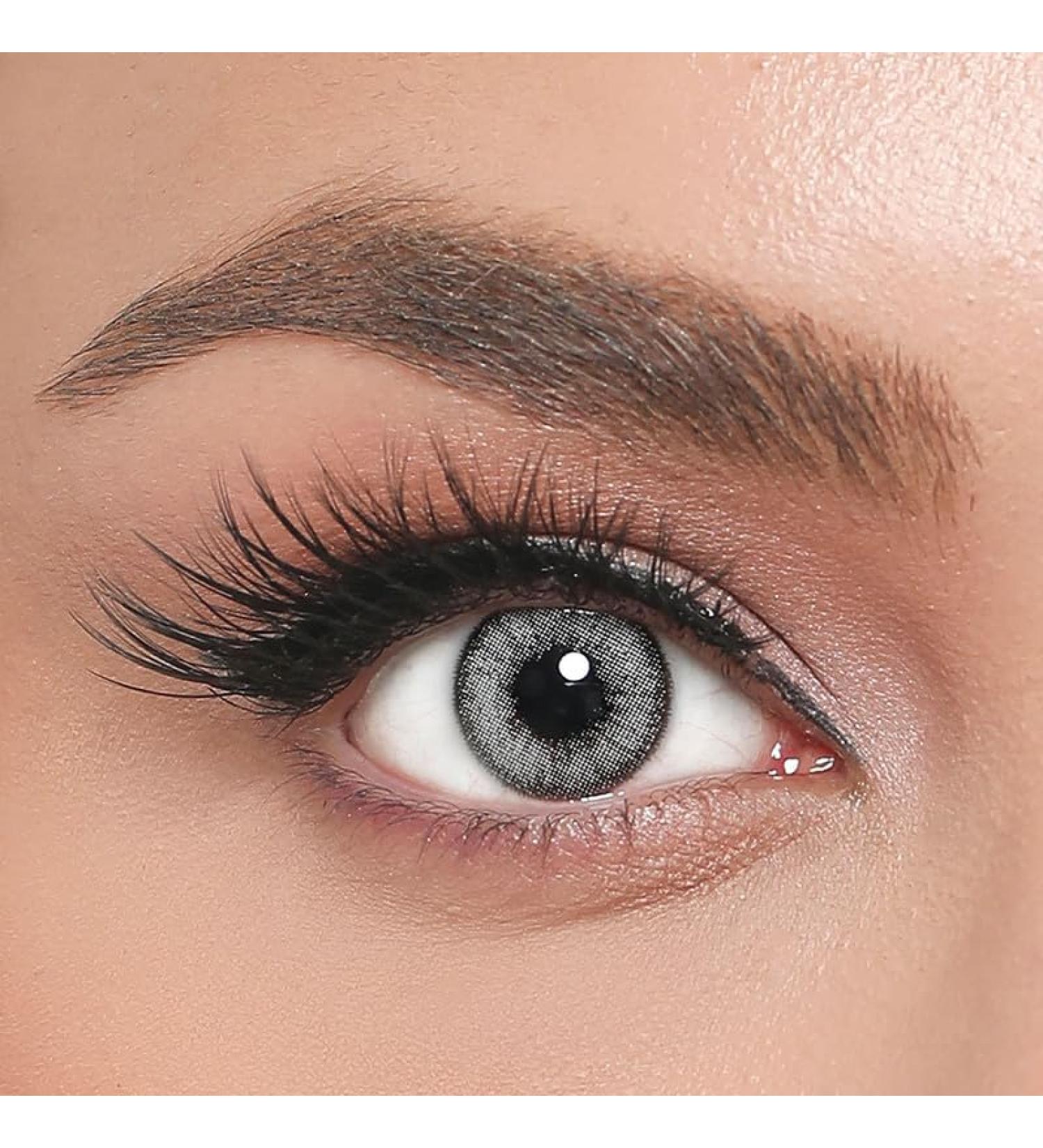 Iconic Colored Contact Lenses Snow - Natural Light Brown & Bronze Monthly Lenses for All Eyes | 3-Month Supply - Buy Online on GoSupps.com