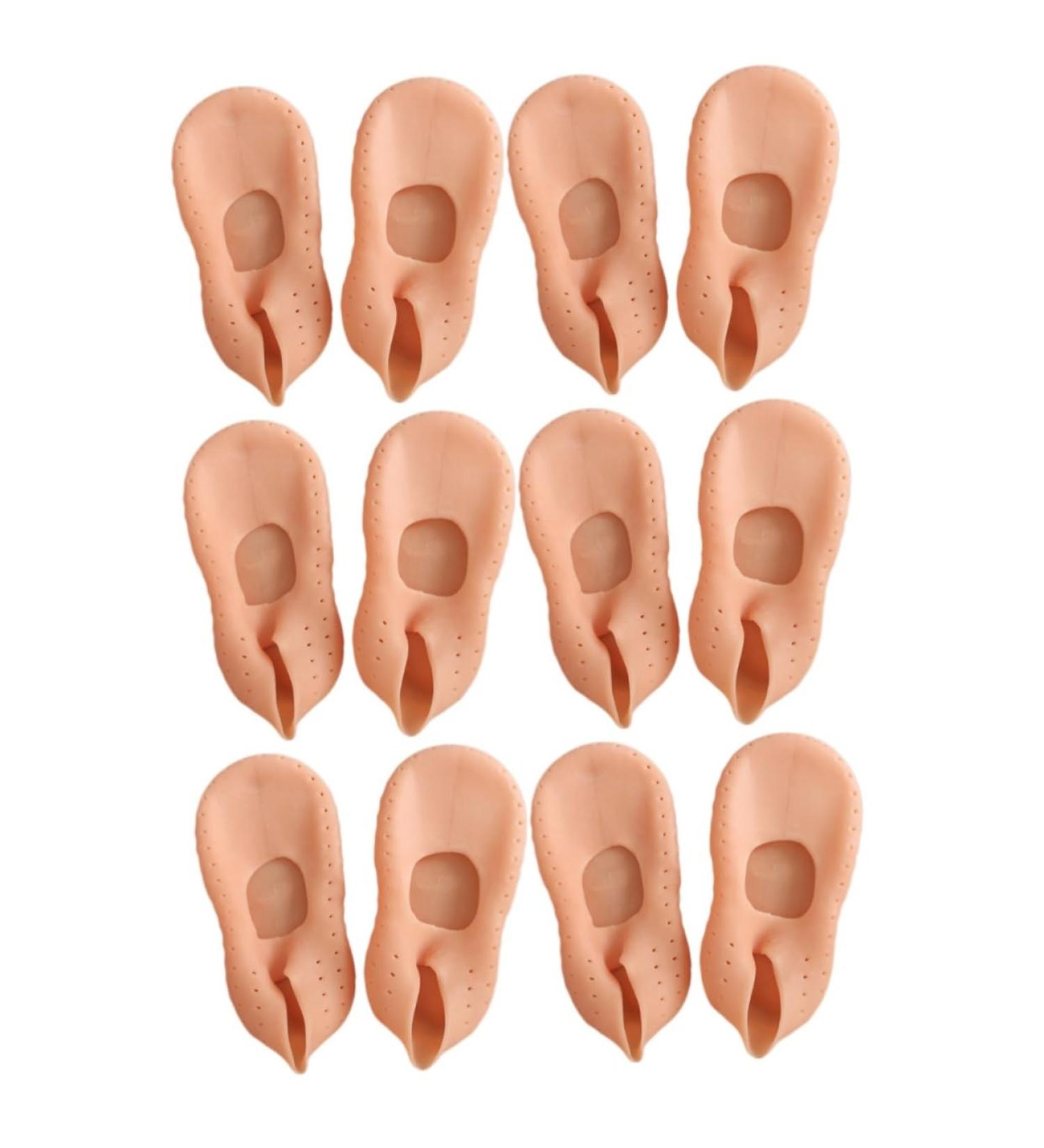 Beavorty 6 Pairs Beach Socks SEBS Socks Heel Sleeve for Plantar Plantar Inserts Silicone Gel Heel Socks Non Slip Socks moisturizing Sleeves Anti Slip Socks Lotion - Buy Online on GoSupps.com