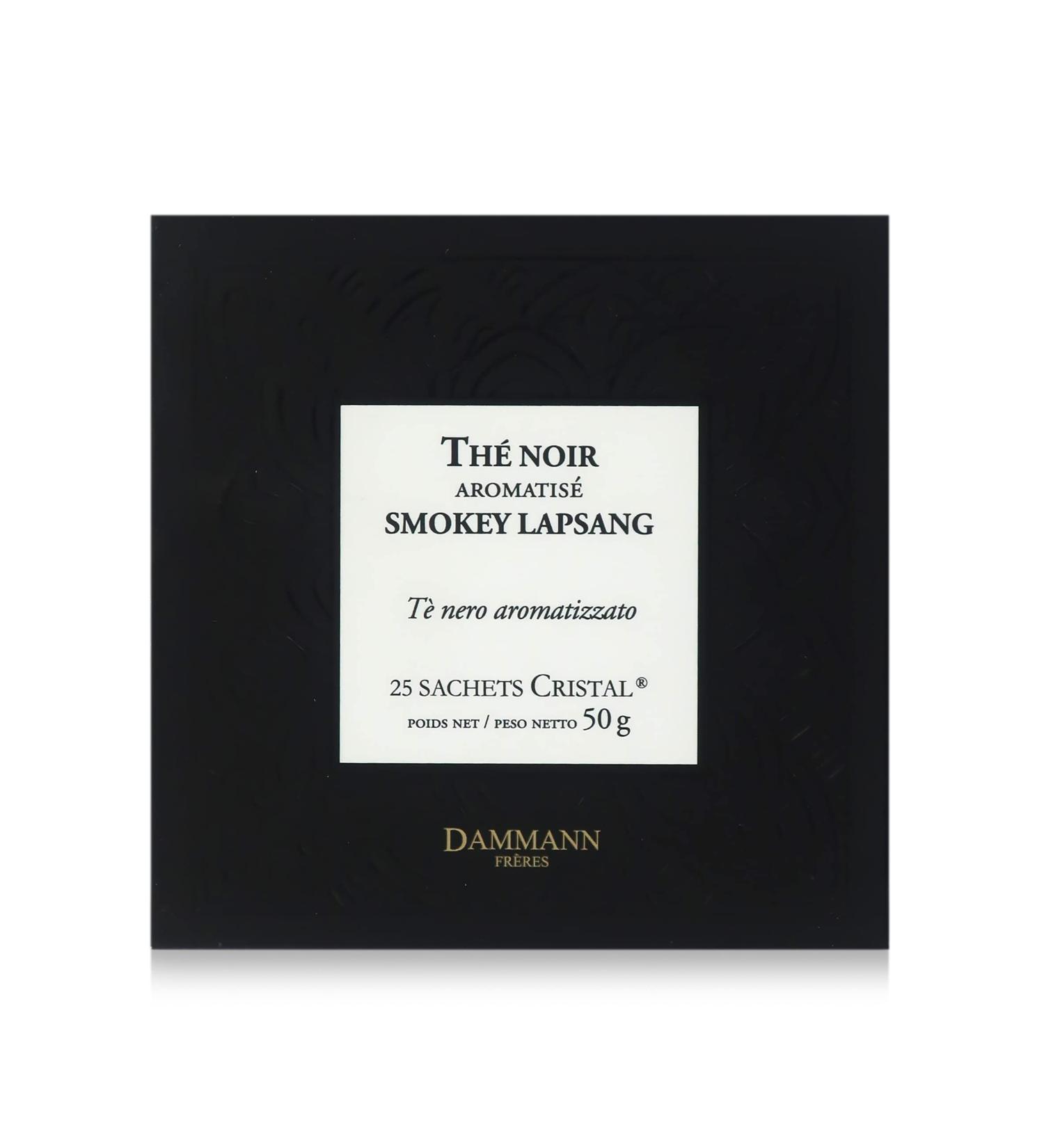 Dammann Smokey Lapsan - Th noir fum 25 sachets cristal - Dammann Fr res - Buy Online on GoSupps.com