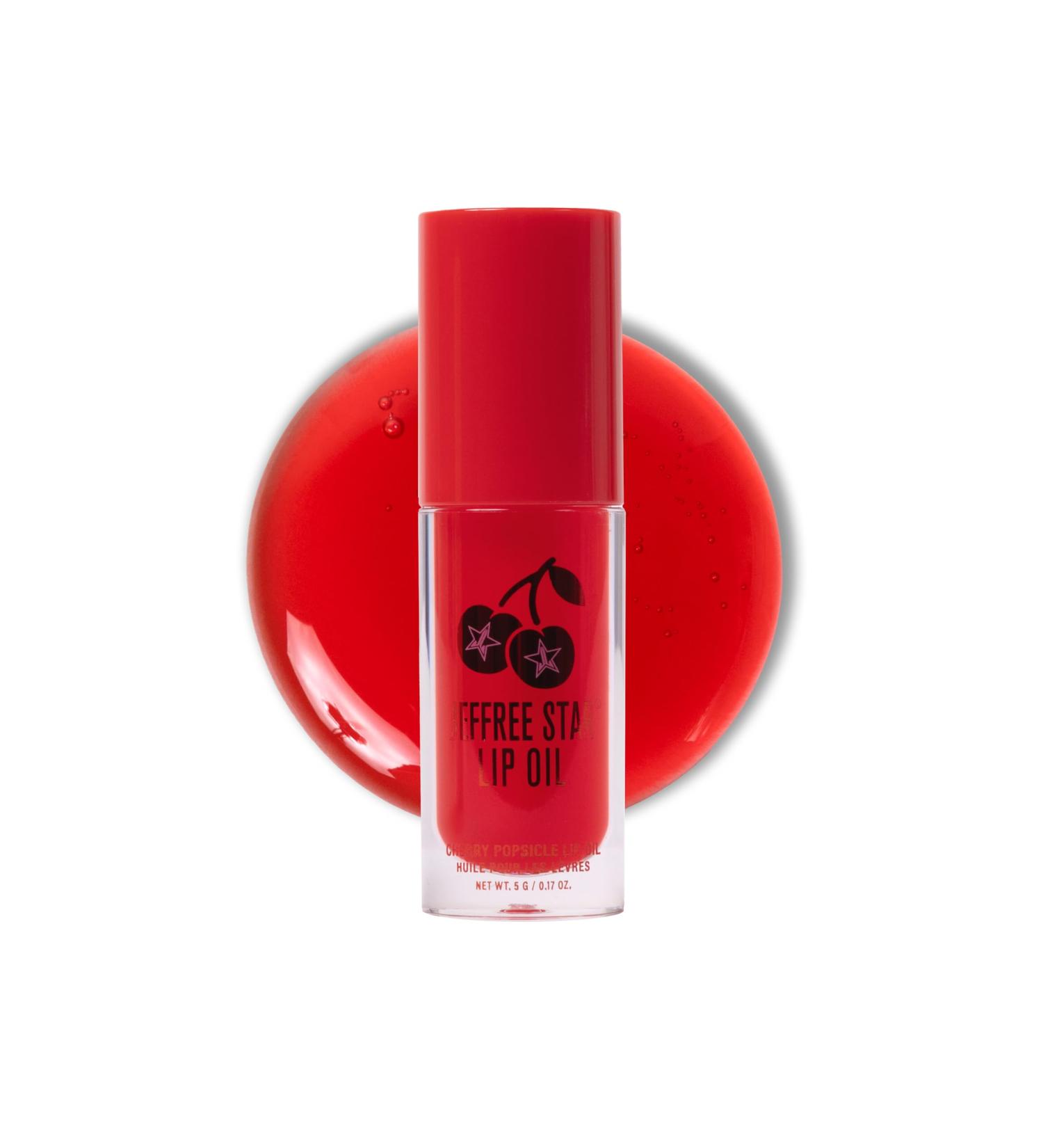 Jeffree Star Cosmetics Lip Oils 0.17 oz Moisturizing Vegan 5 Colors (Cherry Popsicle) - Buy Online on GoSupps.com