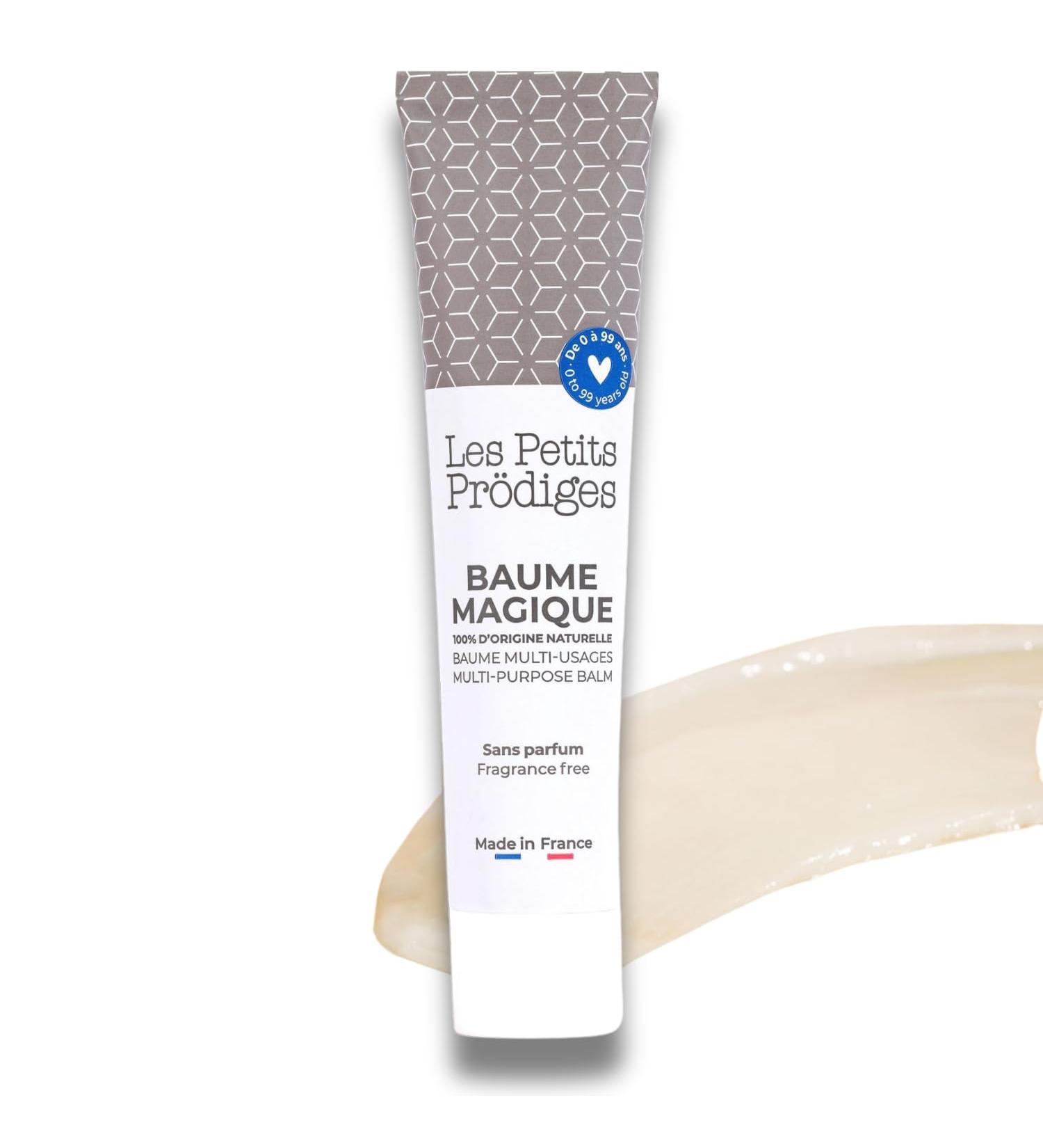 Magic Balm - Odourless - 20 ml Tube - Moisturizing Body Face Hair Care - 100% Natural - All Skin Types - Made in France - Not Tested on Animals - Recyclable Packaging LES PETITS PRODIGES - Buy Online on GoSupps.com