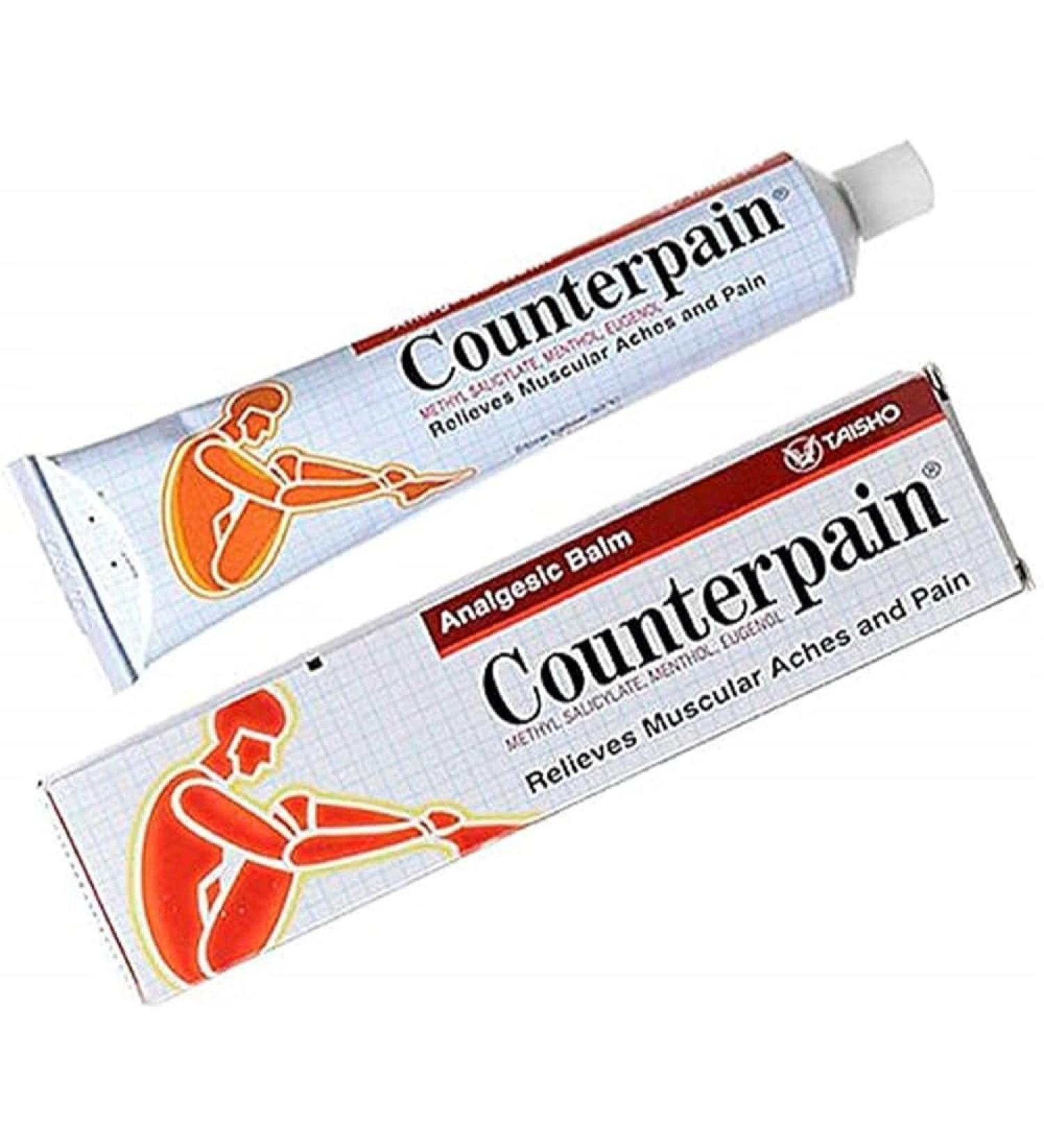 Counterpain HOT Cr me 120g - Baume Chauffant pour Massage - Soulagement Musculaire & Articulaire - Sensation de Chaleur Apaisante