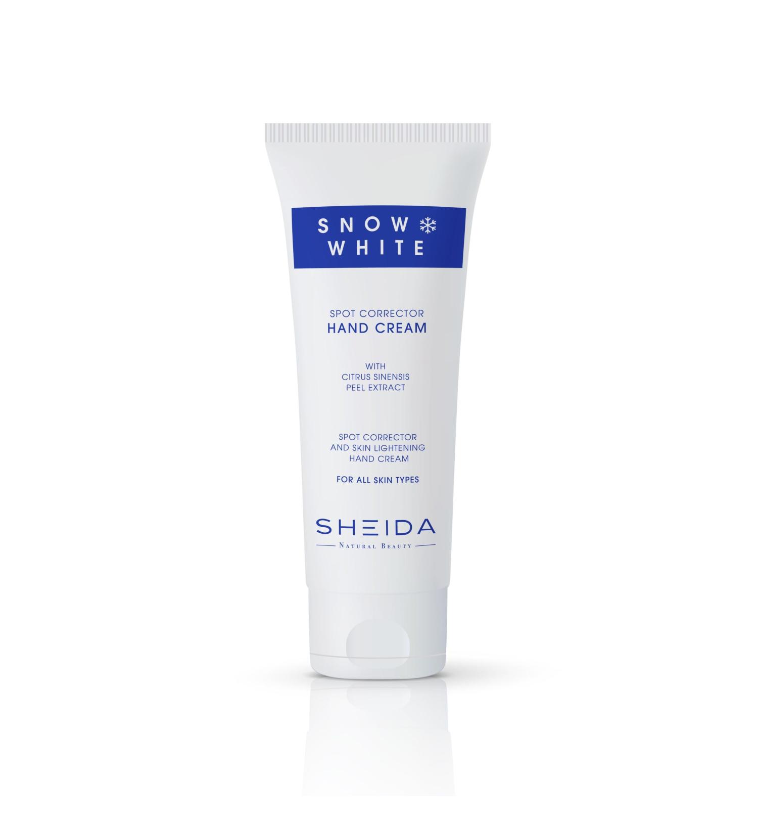  Sheida SNOW WHITE Anti-Aging and Anti-Spot Hand Cream for All Skin Types 75ml - Buy Online on GoSupps.com