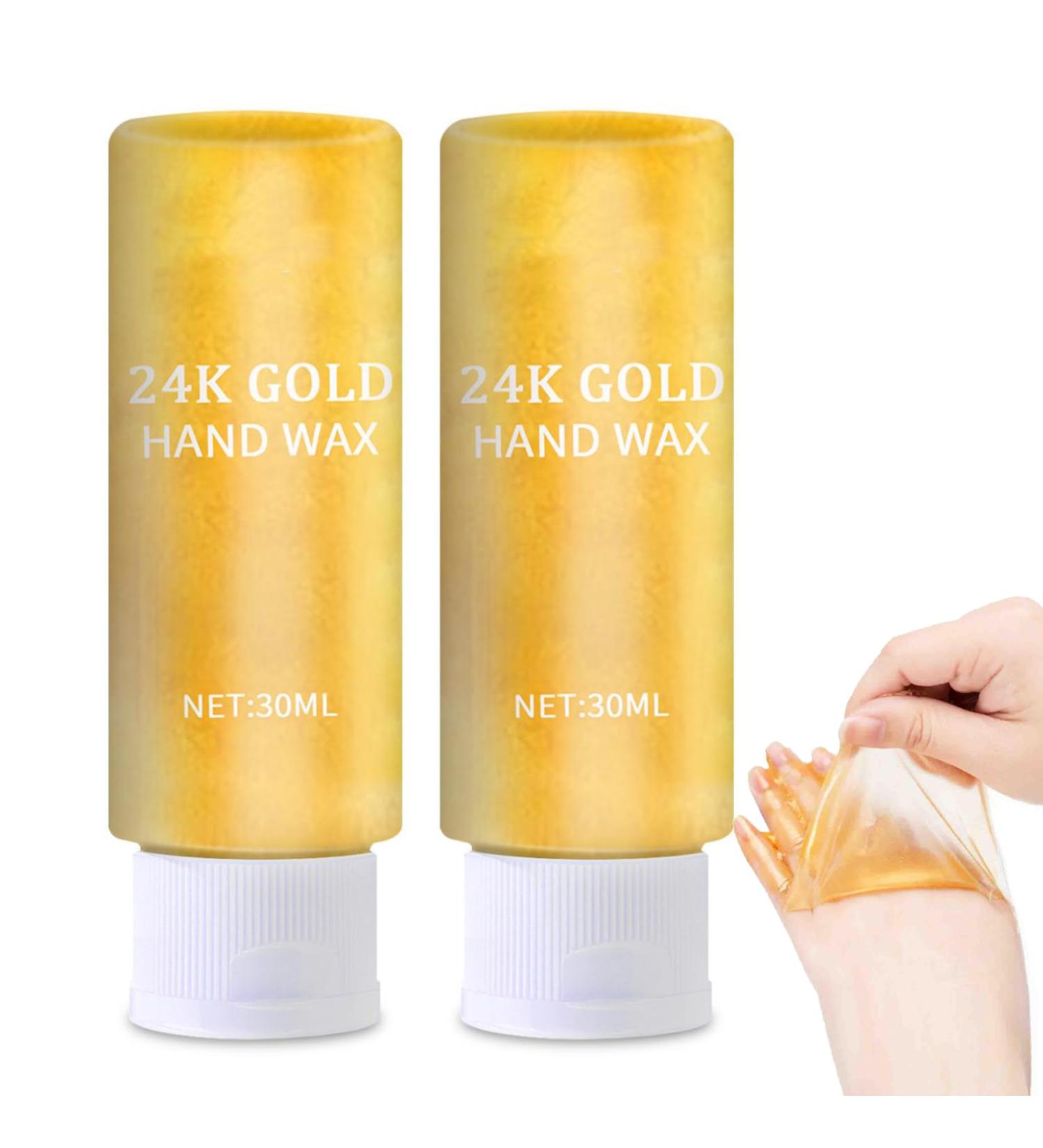 Honey Peel Off Hand Mask Moisturizing Repair Hand Mask 24K Gold Hand Mask Exfoliating Hand Mask Repair for Rough Skin for Men & Women (2pc) - Buy Online on GoSupps.com