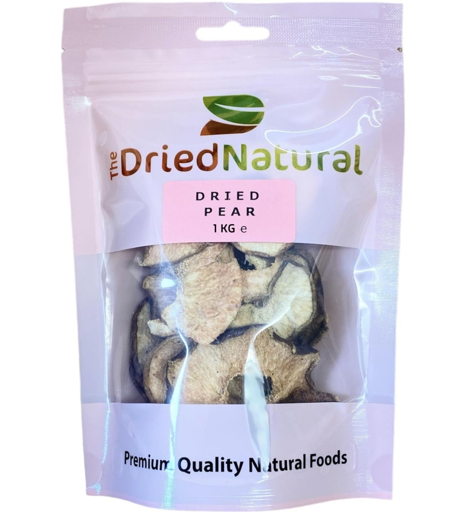 Dried Pear Slices 1 KG %100 Natural Food Premium Quality - The Dried Natural - Buy Online on GoSupps.com