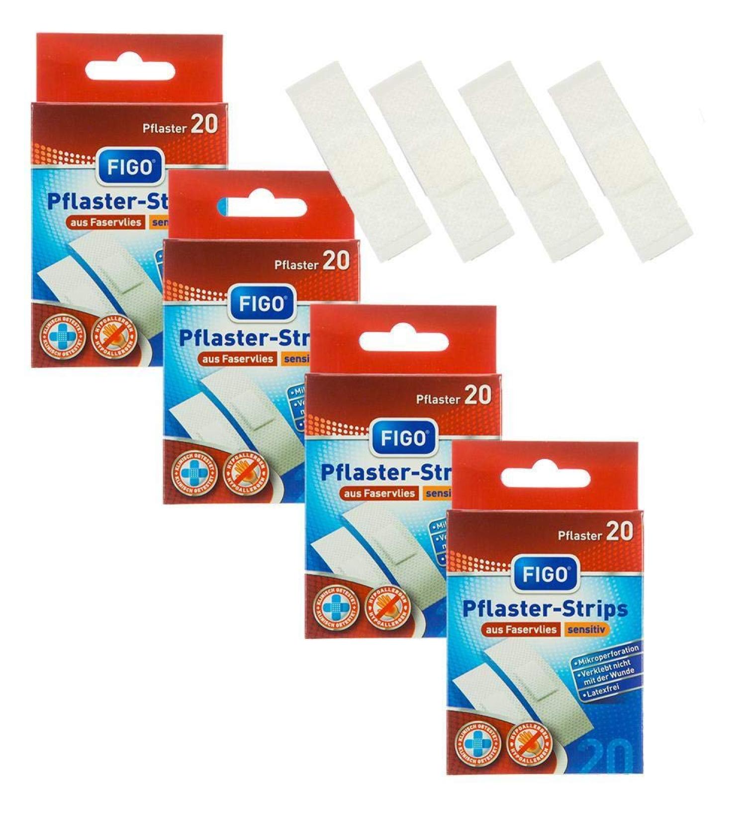 Varivendo Notepad + Figo Plaster Strips Sensitive - 81-Piece Set (80 Plasters + Notepad) - International Shipping Available - Buy Online on GoSupps.com