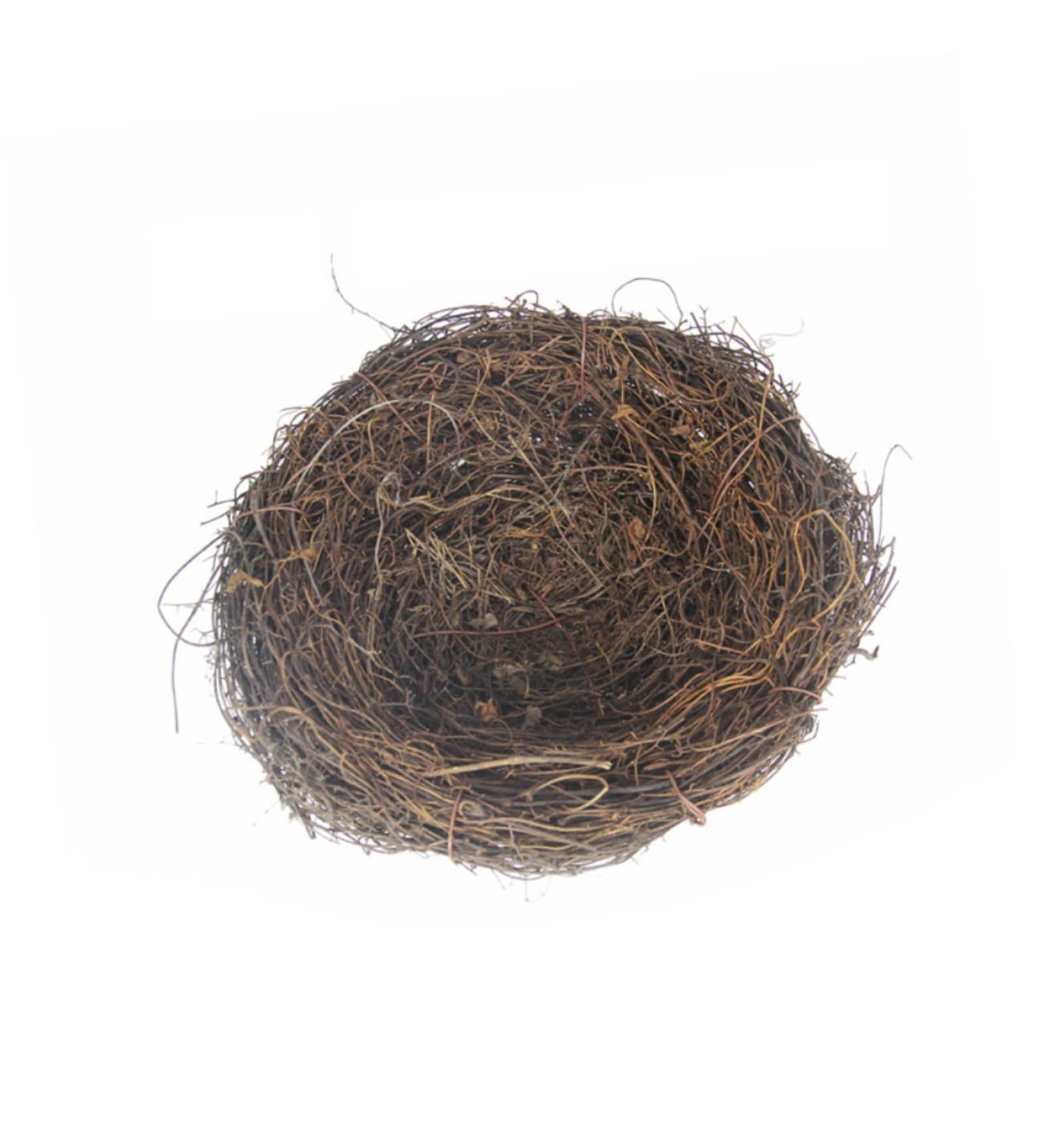 Buy WOFASHPURET Hamster Gerbil Bed Nest - Flower Decoration Rattan & Feather Ornament (15cm) - Buy Online on GoSupps.com