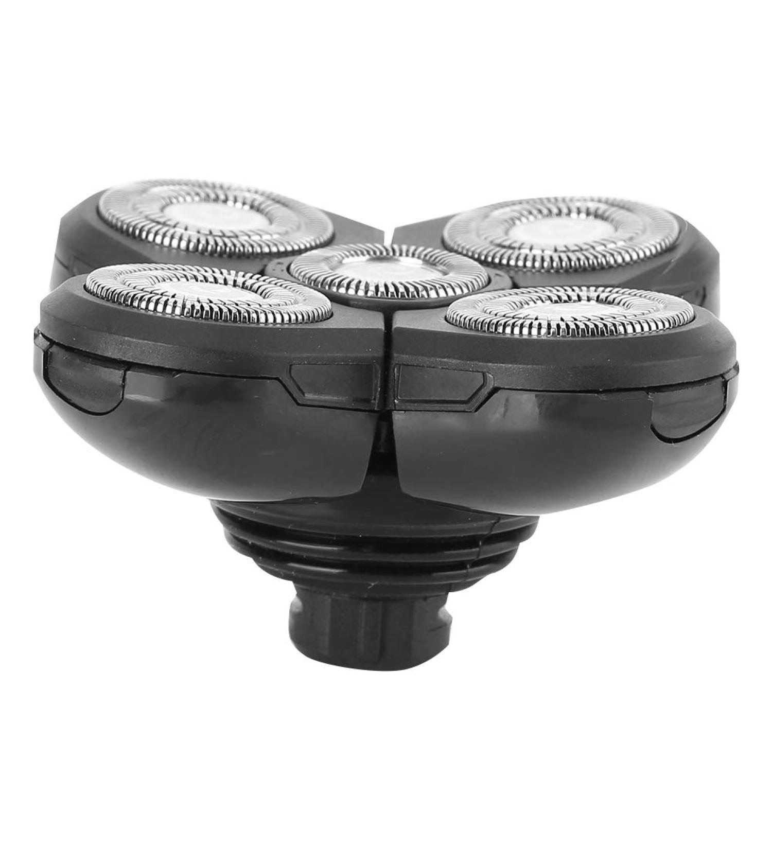 5 Blade Rotating Electric Beard Shaver - Waterproof Replacement Head | Universal Electric Shaver Accessory - Buy Online on GoSupps.com