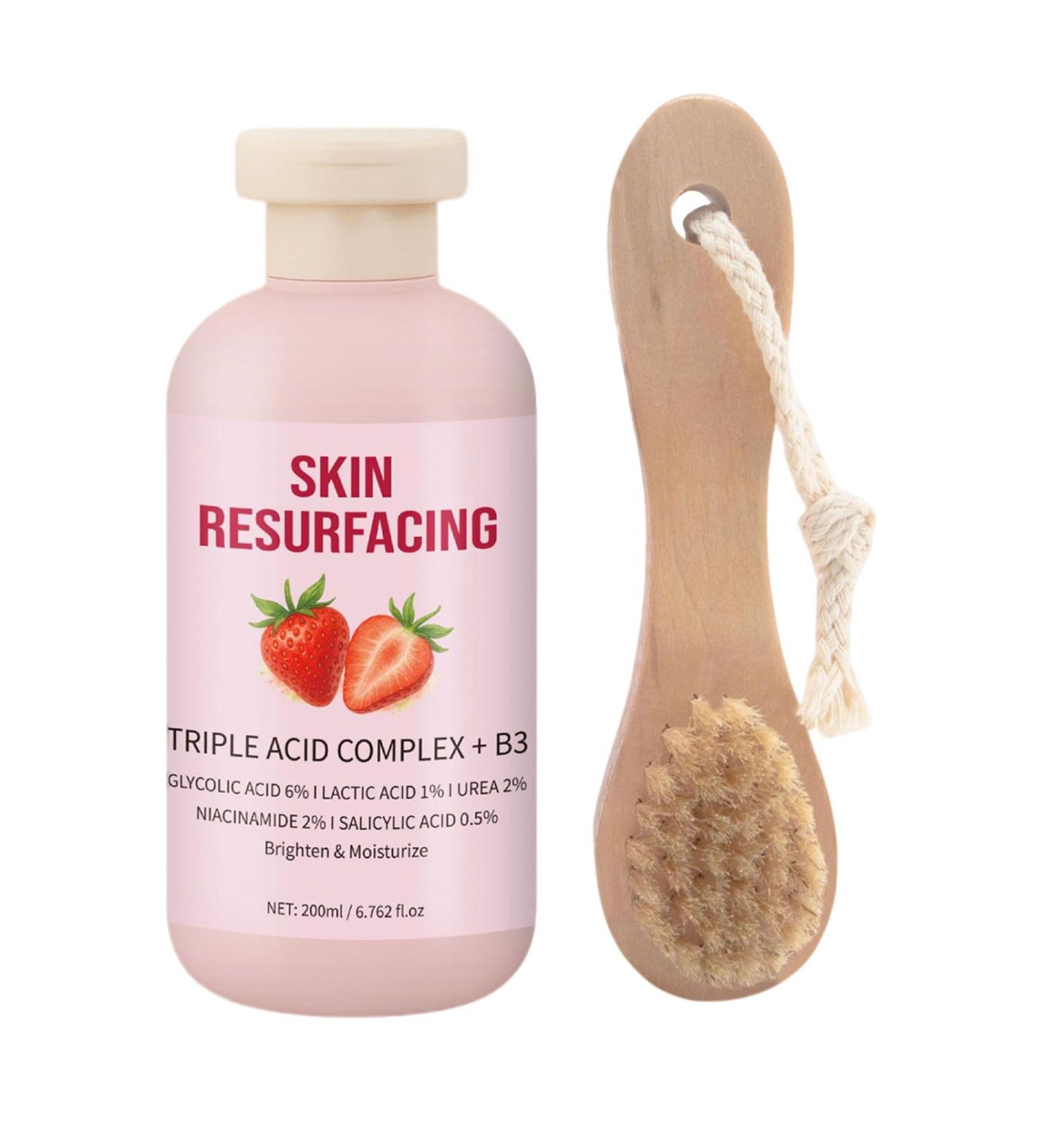 Body Lotion for Dry Skin | 200 ml Repair Cream | With Brush Soothing Repair Cream for Face Body Hands Dry Skin Daily Night Care Women - Buy Online on GoSupps.com