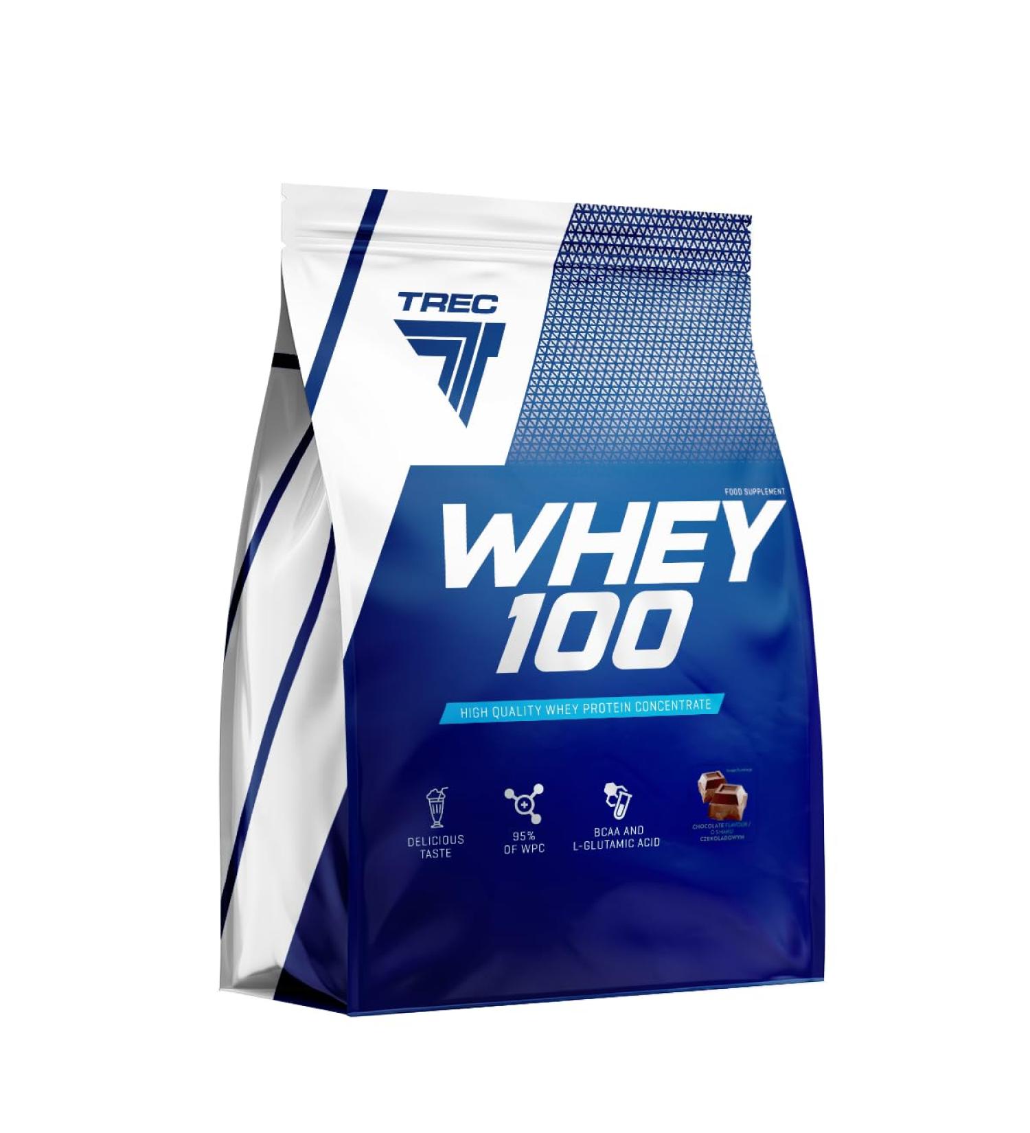 Trec Nutrition 49367 Whey 100 Chocolate 2270g - Buy Online on GoSupps.com