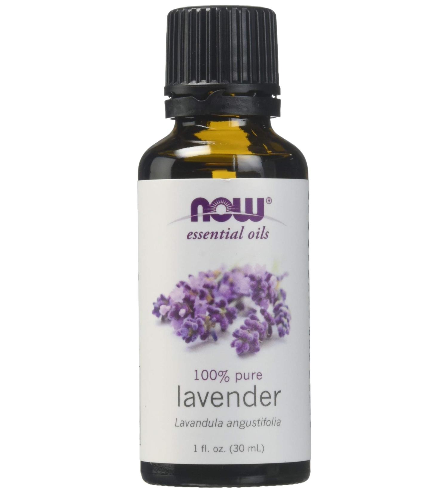 Now Foods Lavender Essential Oil 1 fl oz (30 ml) - Pure Aromatherapy & Relaxation - Buy Online on GoSupps.com